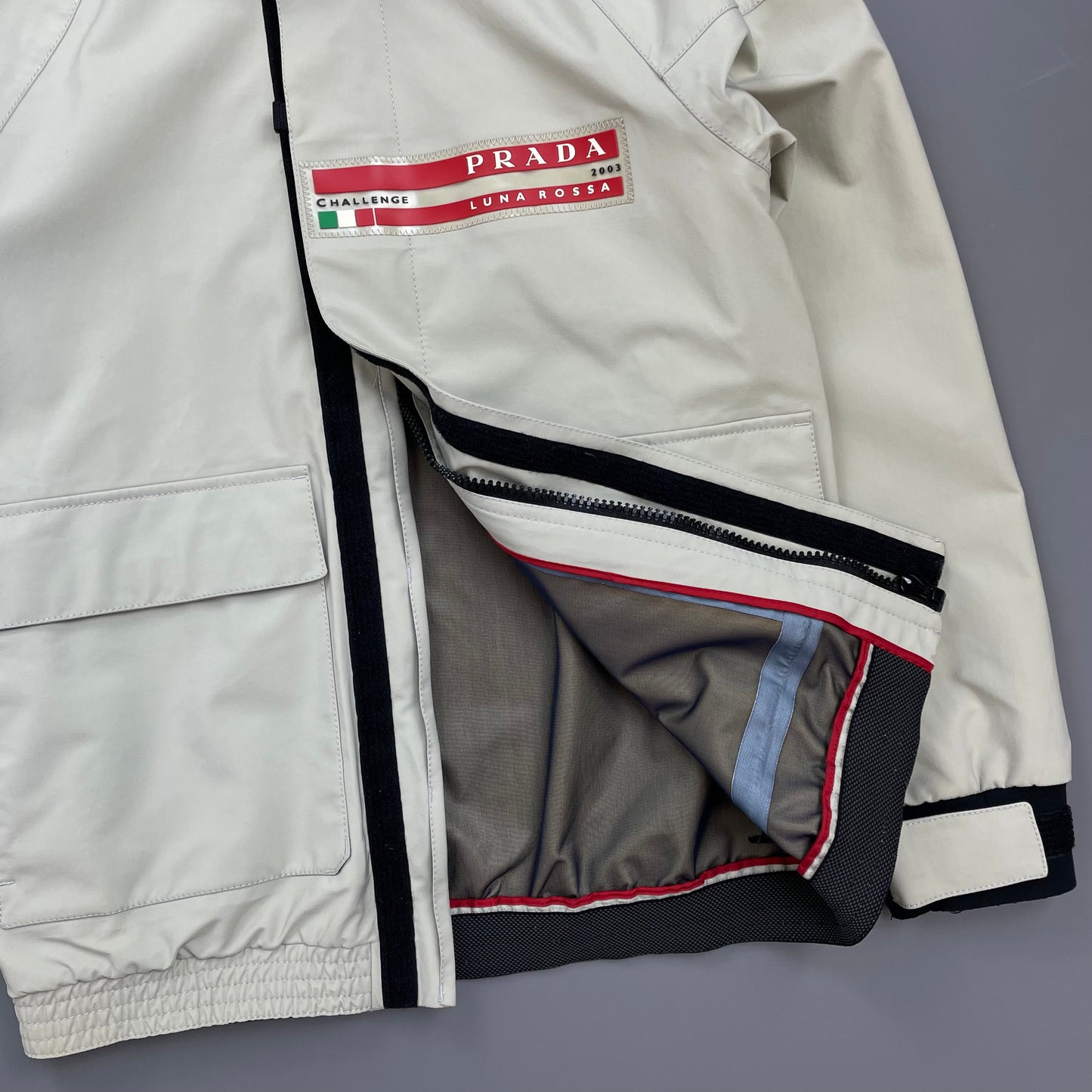 Prada Sport Luna Rossa Challenge 2003 Goretex Sailing Racing Jacket