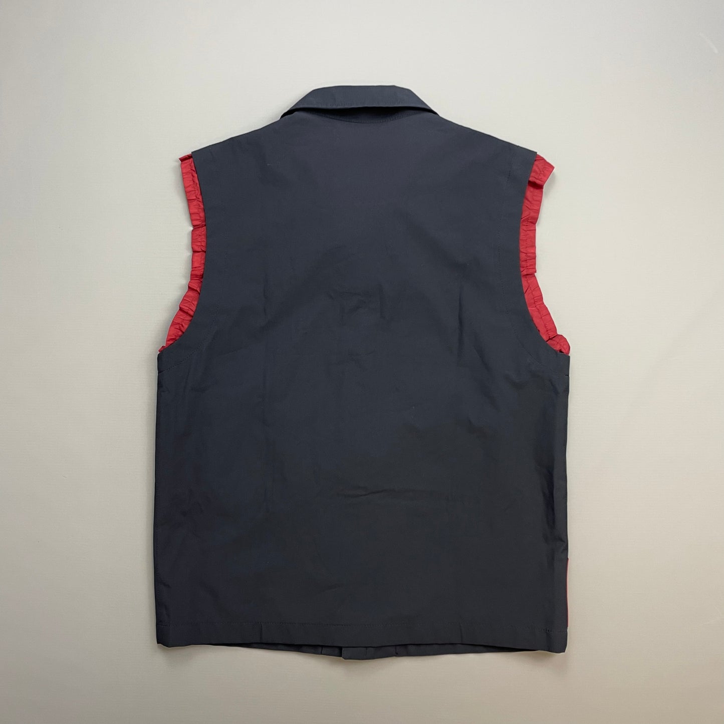 Prada Sport Navy 00s Technical Gilet Vest