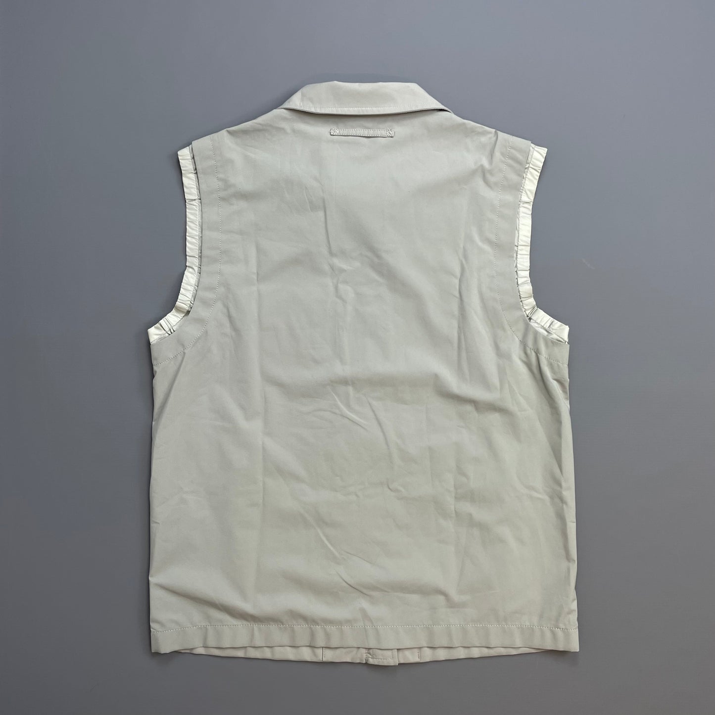 Prada Sport Grey 00s Windstopper Technical Gilet Vest