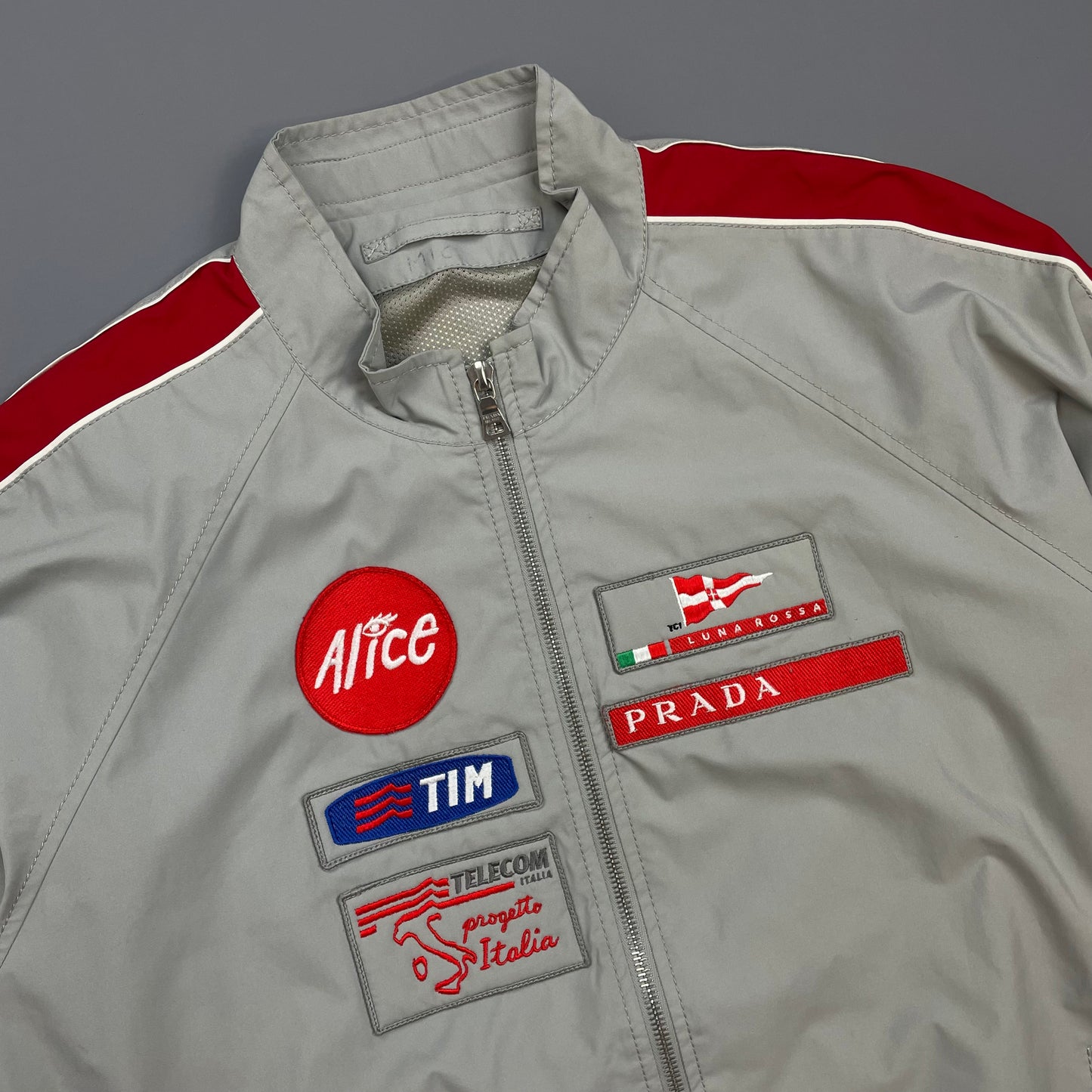 Prada Luna Rossa 2000's Sailing Team Racing Windbreaker Jacket