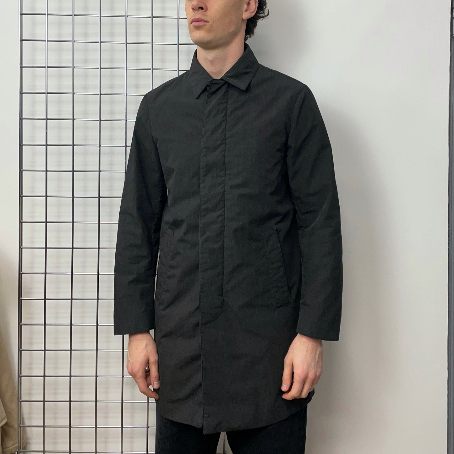 Prada Sport Grey 2007 Kevlar Padded Trench Coat