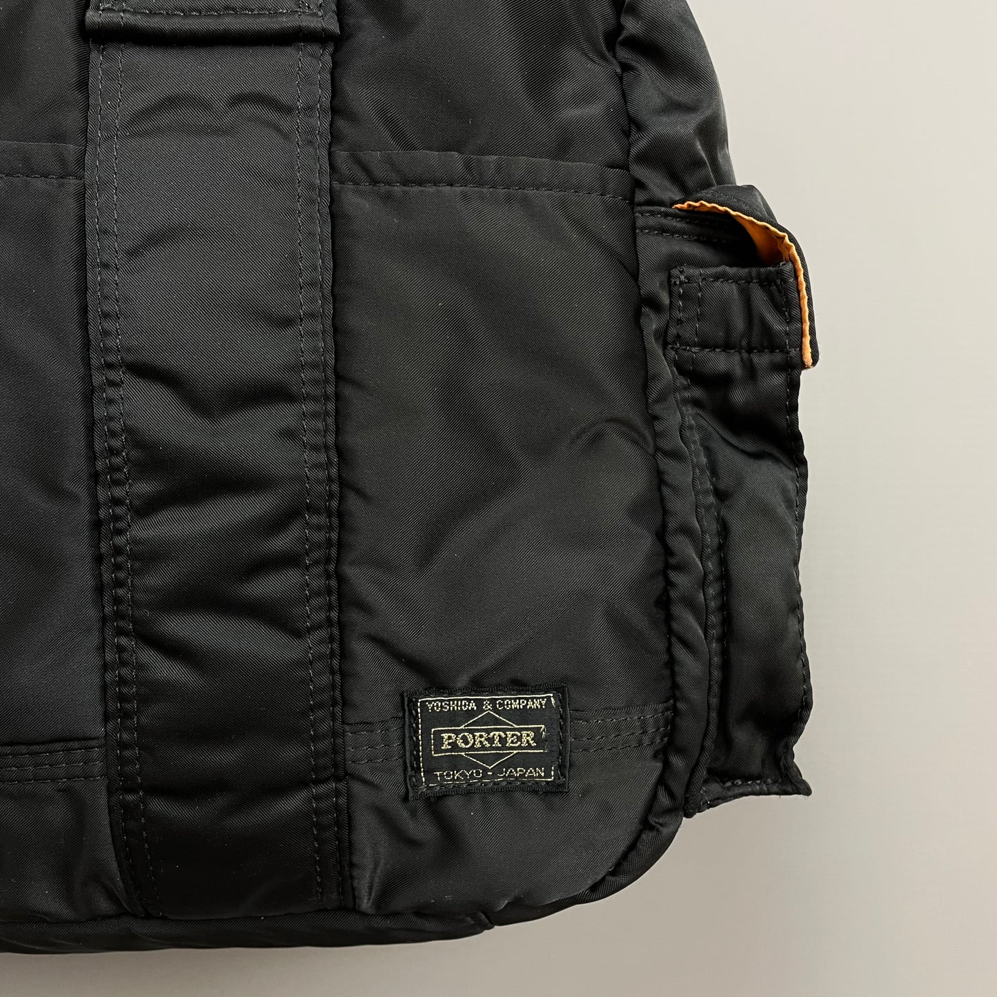 Porter Yoshida & Co. Black Nylon Tanker Handheld Boston Duffle Bag