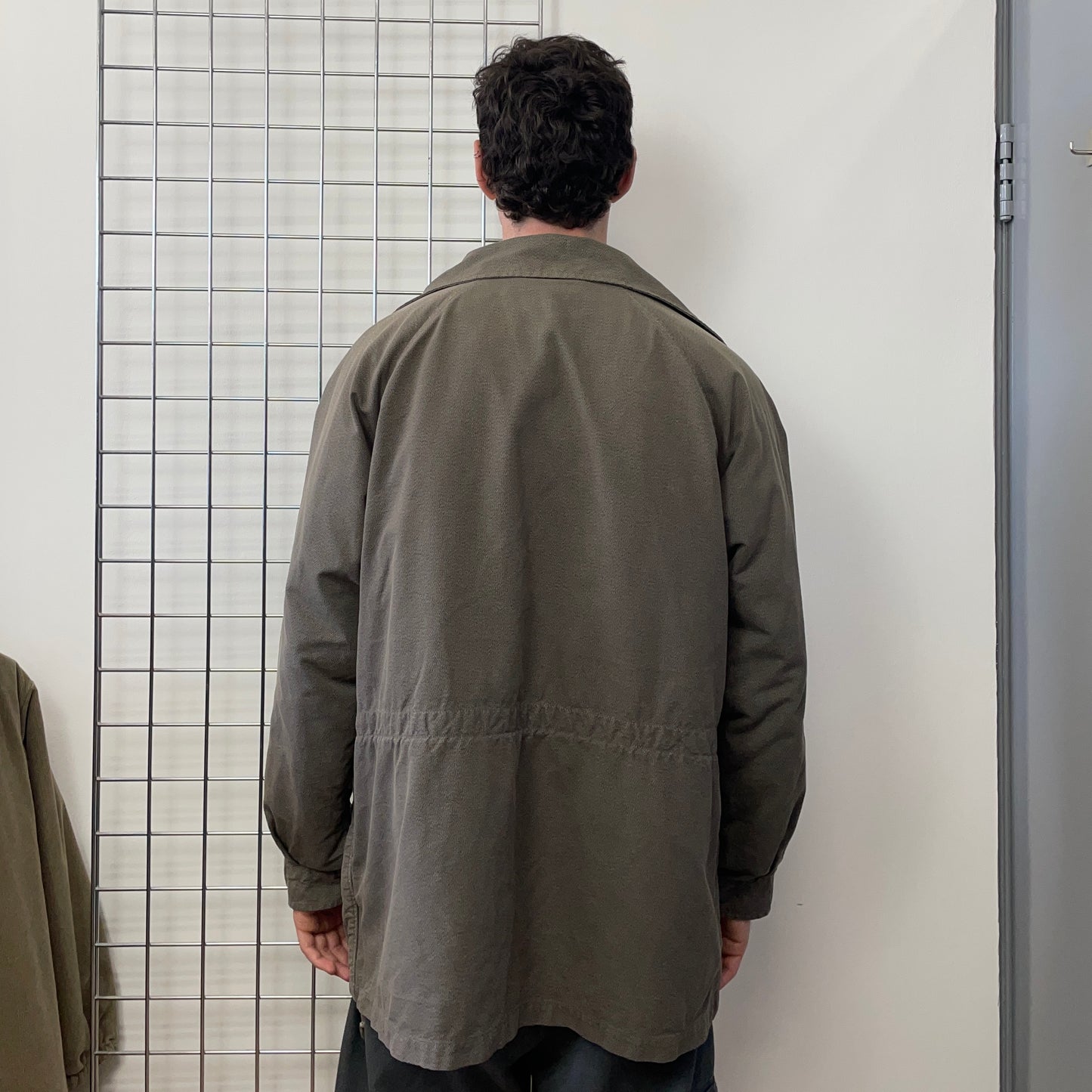 C.P. Company Brown & Green 1992 Ideas From Massimo Osti Liner Overcoat