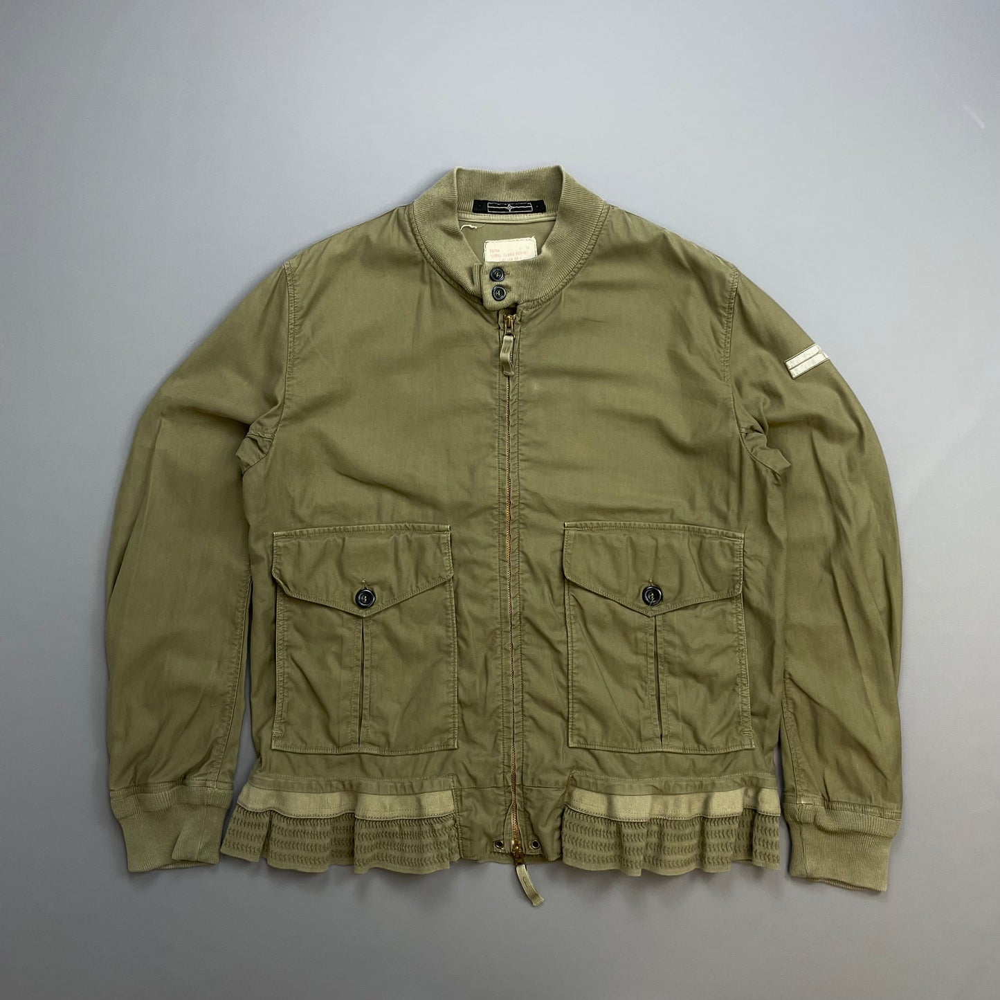 Stone Island Denims Khaki SS08 Military Jacket