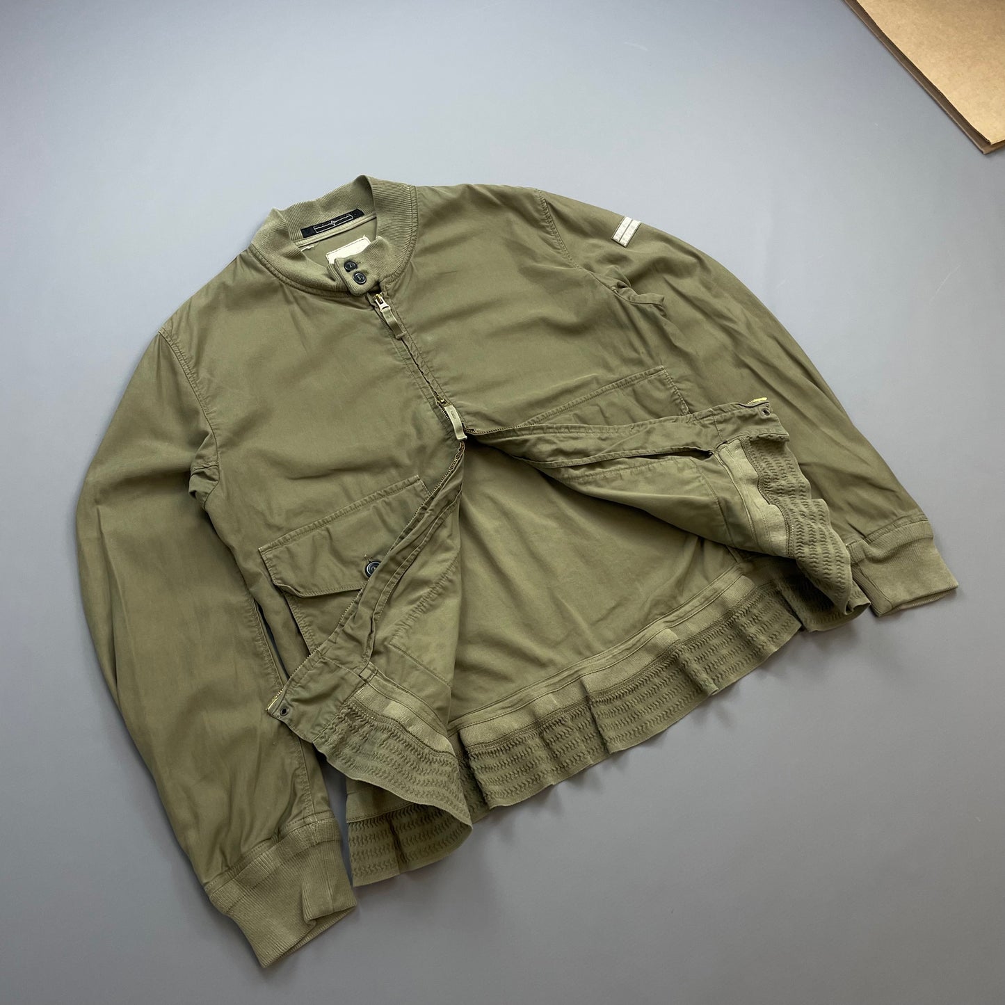 Stone Island Denims Khaki SS08 Military Jacket