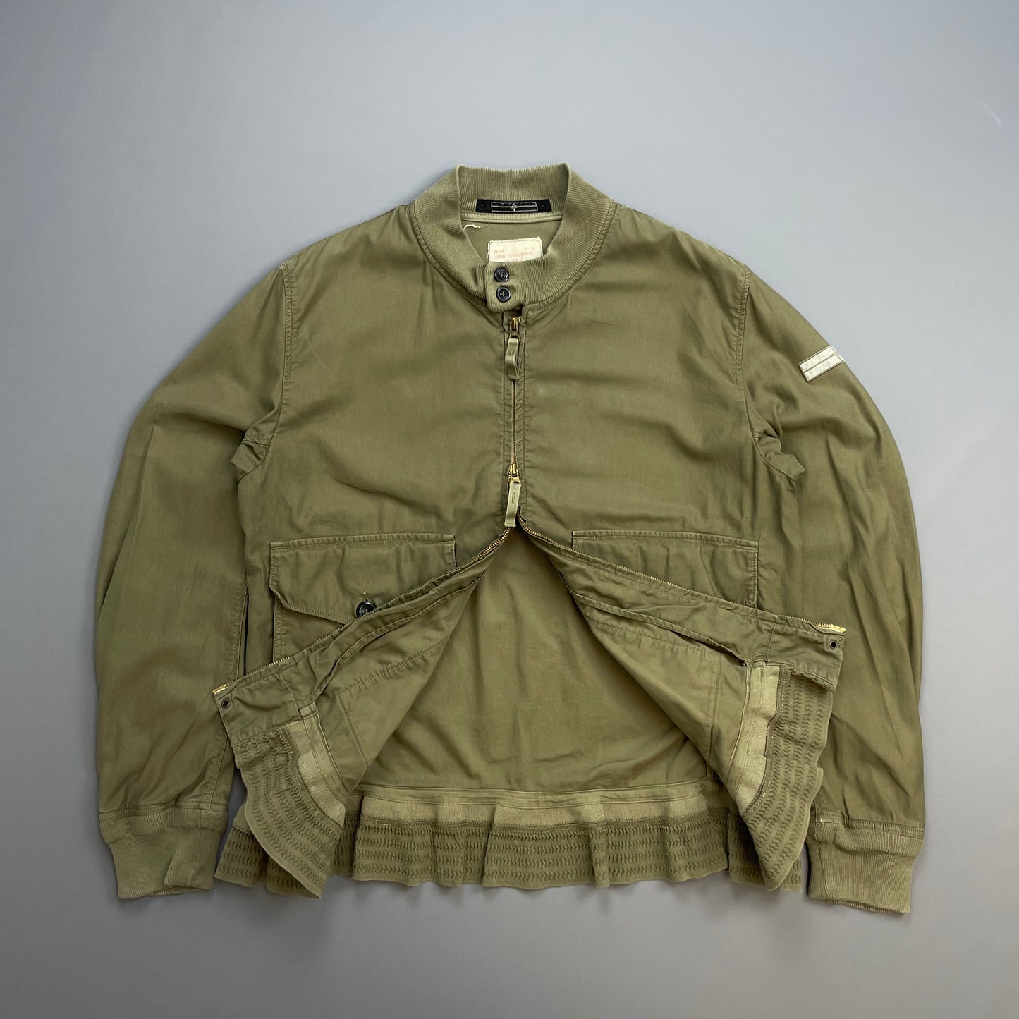 Stone Island Denims Khaki SS08 Military Jacket
