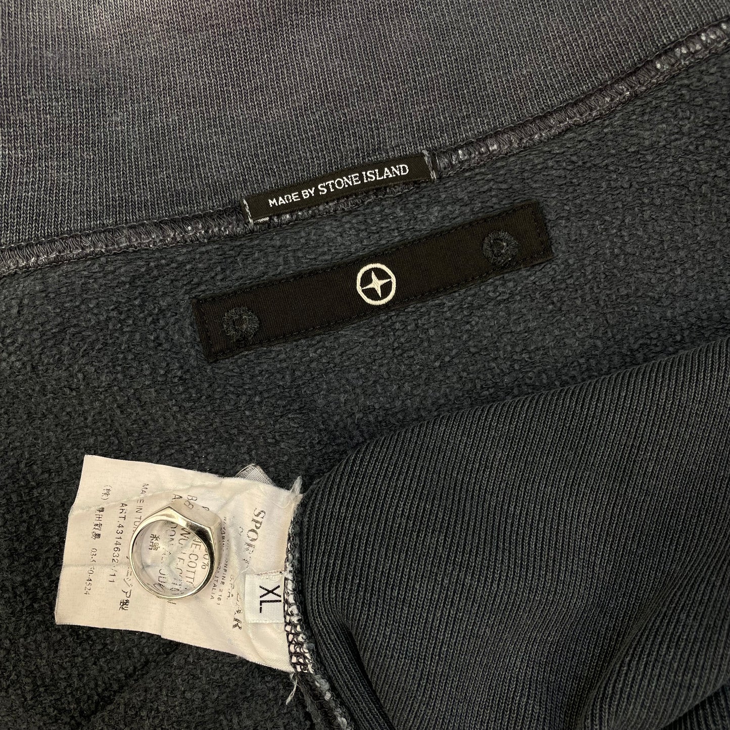 Stone Island Denims Blue AW05 Lightweight Cotton Jacket