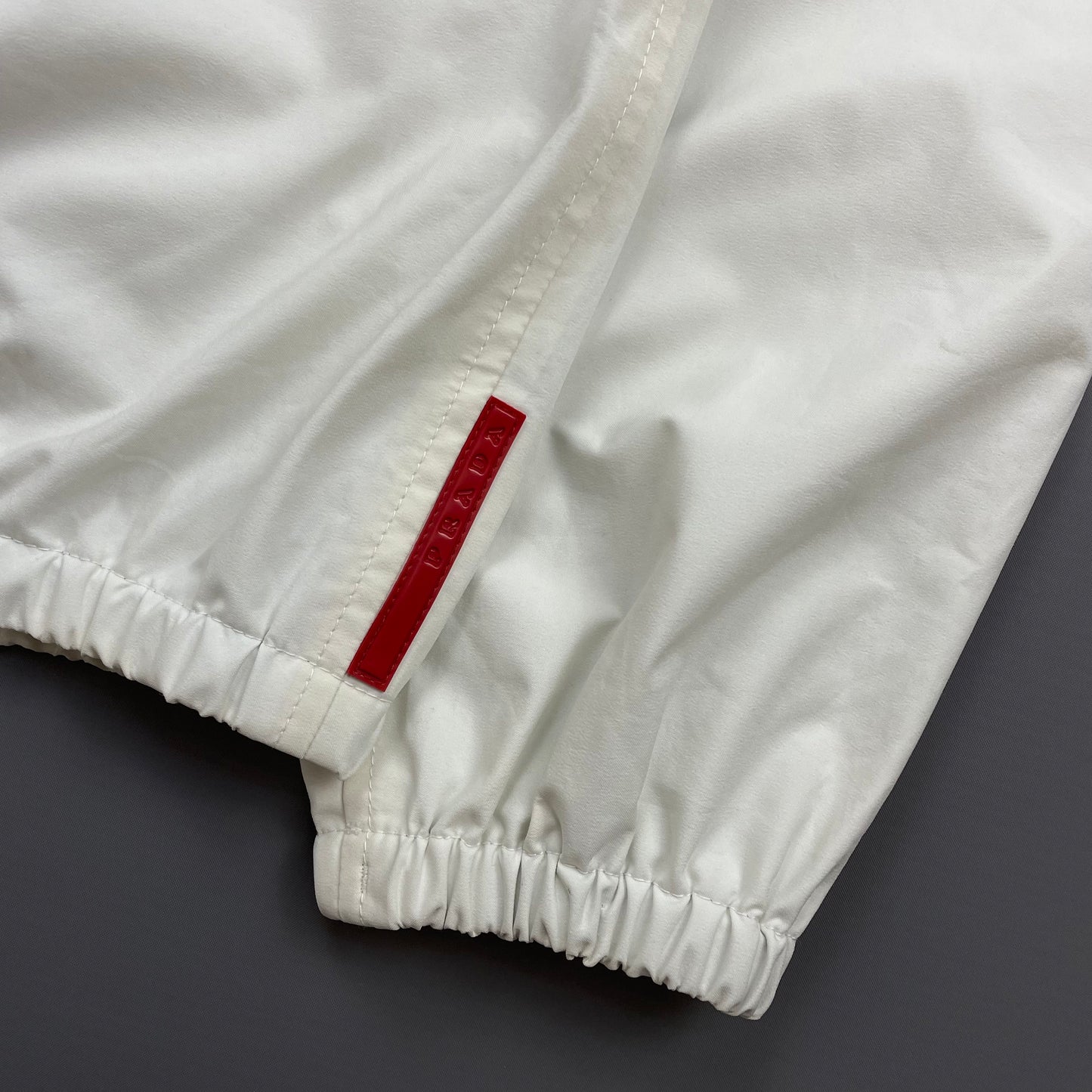 Prada Sport Cream White 00s Goretex Harrington Bomber Jacket