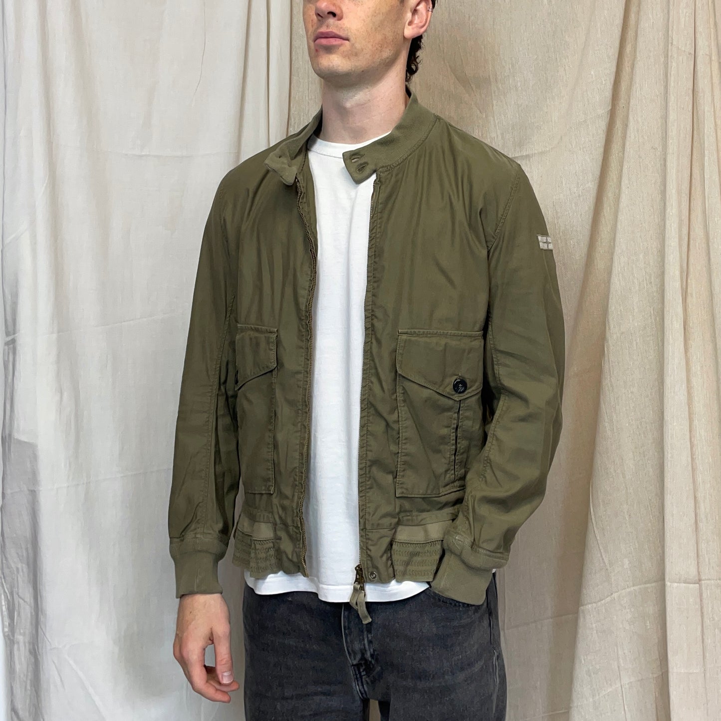Stone Island Denims Khaki SS08 Military Jacket