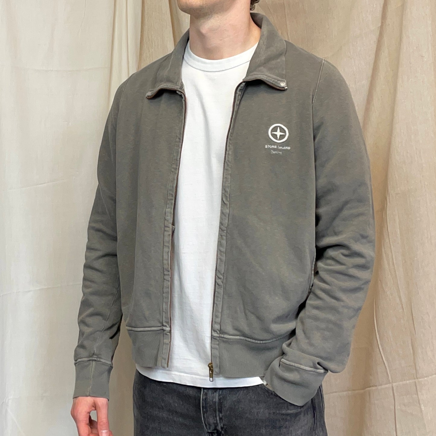 Stone Island Denims Grey AW05 Lightweight Cotton Jacket