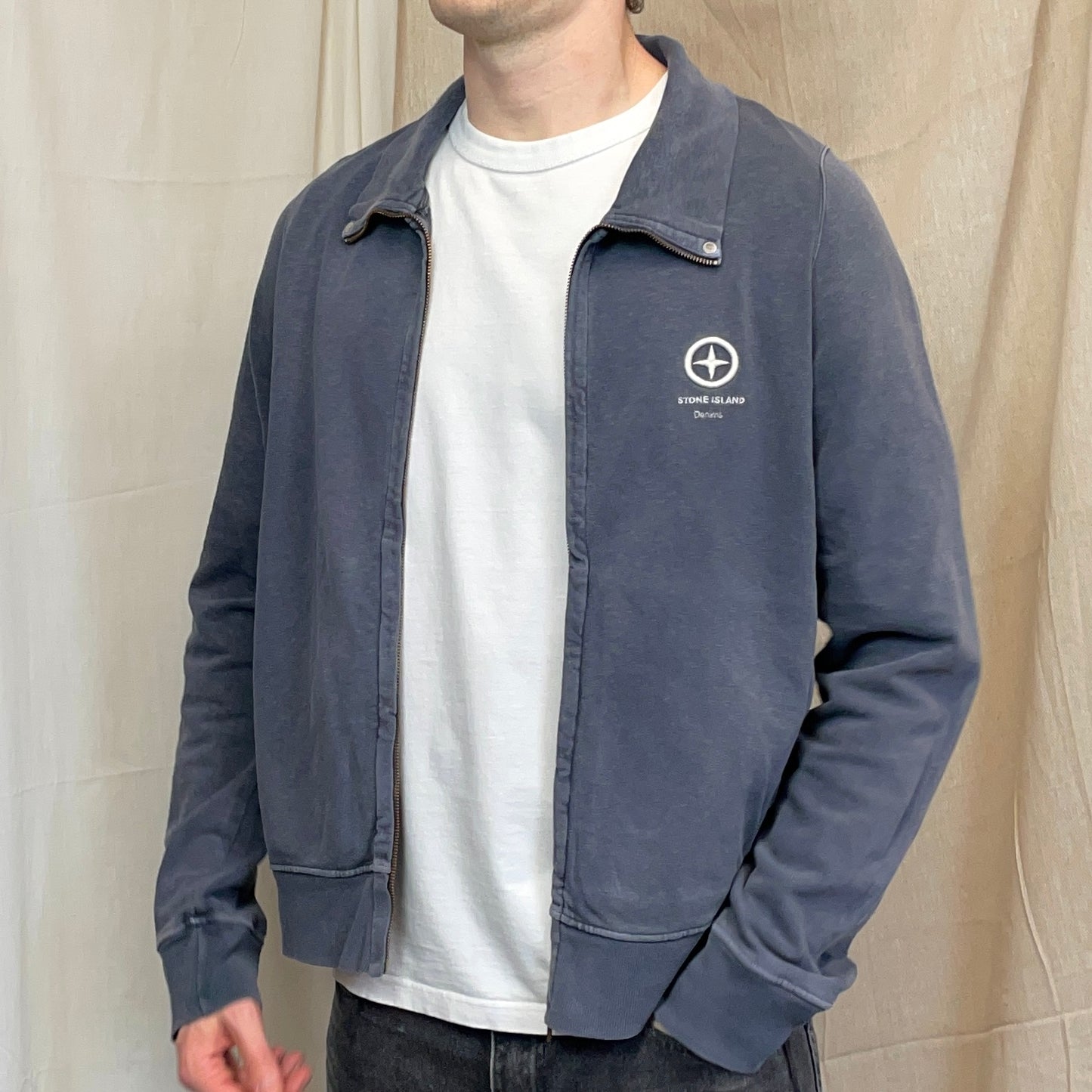 Stone Island Denims Blue AW05 Lightweight Cotton Jacket