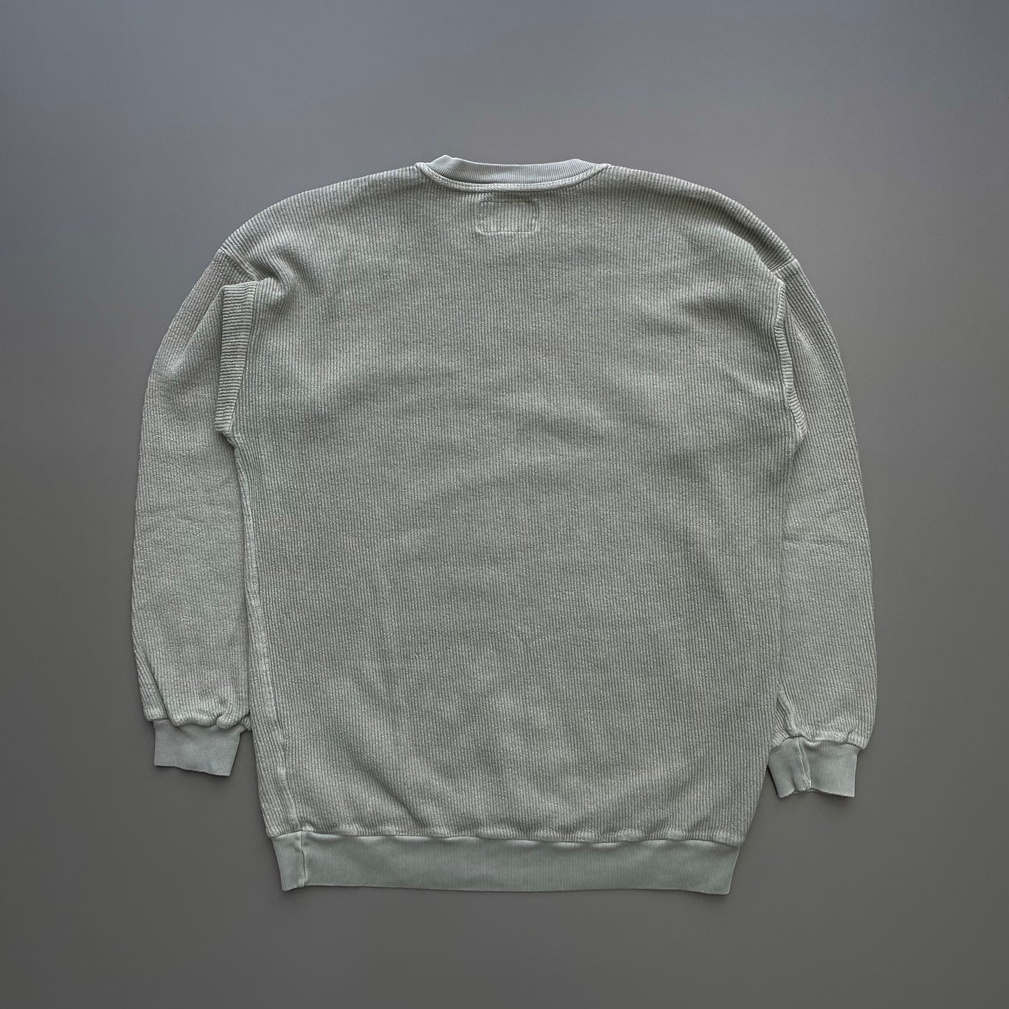 Armani Jeans Green 90s Ribbed Jumper