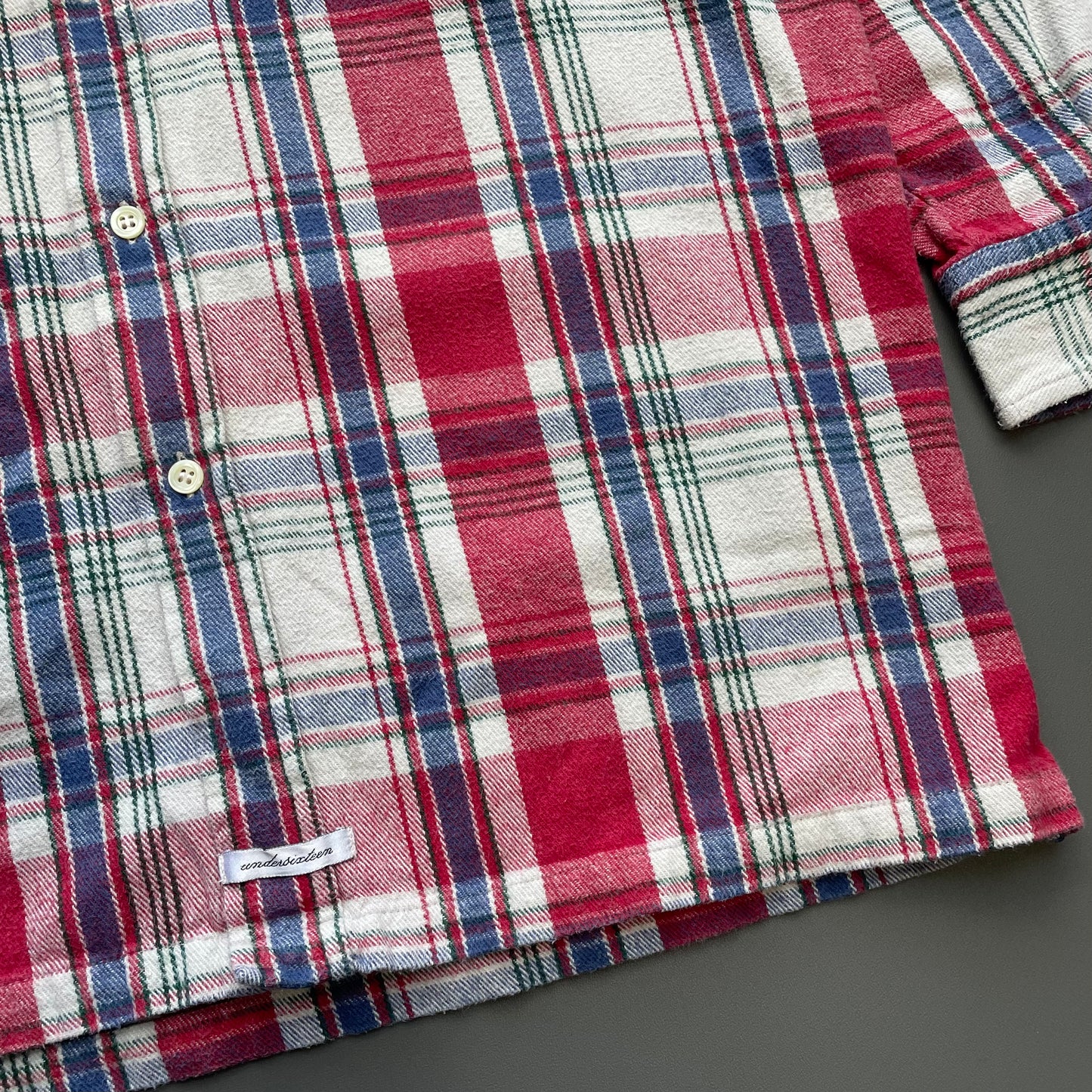 C.P. Company Red White & Blue AW94 Check Flannel Shirt (Undersixteen)