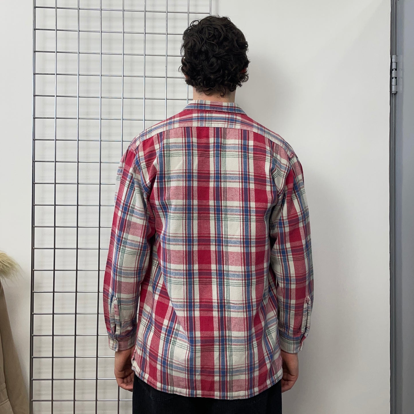 C.P. Company Red White & Blue AW94 Check Flannel Shirt (Undersixteen)