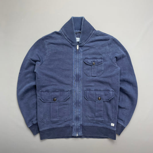 C.P. Company Blue Japanese Release Cotton Zip-Through Jacket