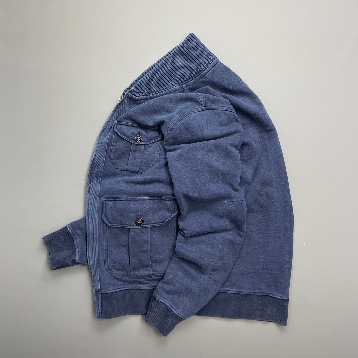 C.P. Company Blue Japanese Release Cotton Zip-Through Jacket