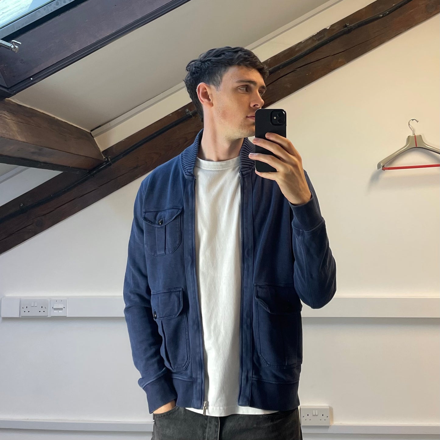 C.P. Company Blue Japanese Release Cotton Zip-Through Jacket