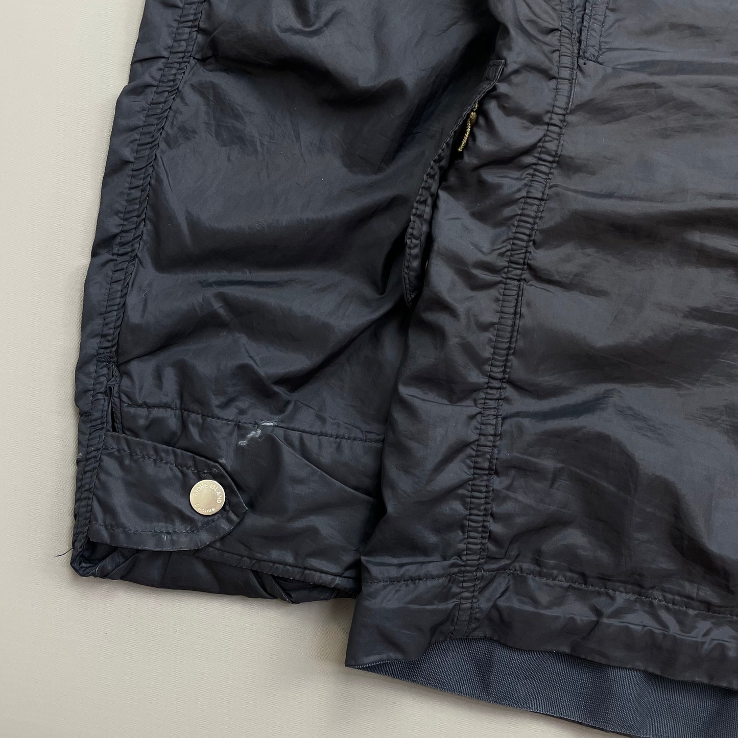 Stone Island Denims Navy SS09 Concealed Hood Tailored Field Jacket