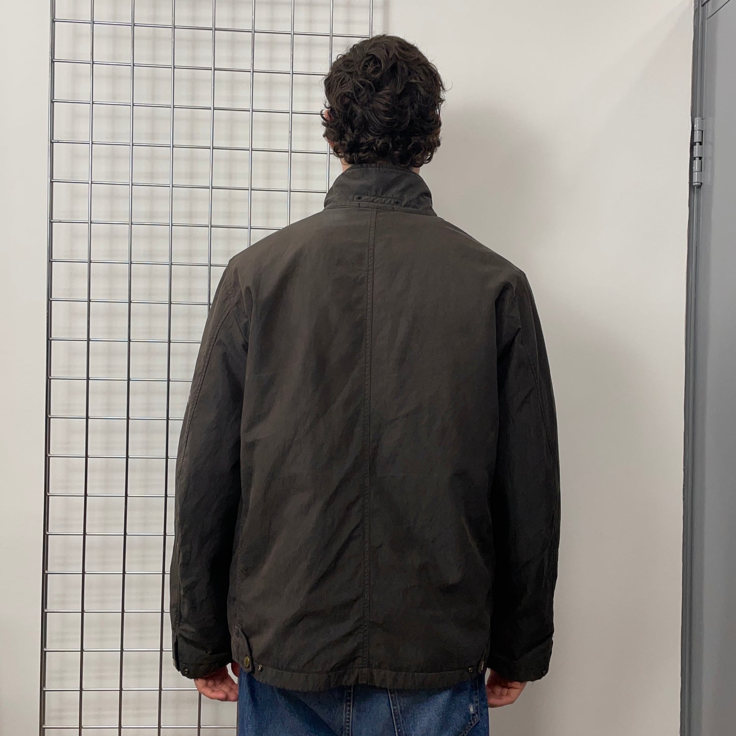 Stone Island Denims Grey AW07 Waxy Coated Field Jacket