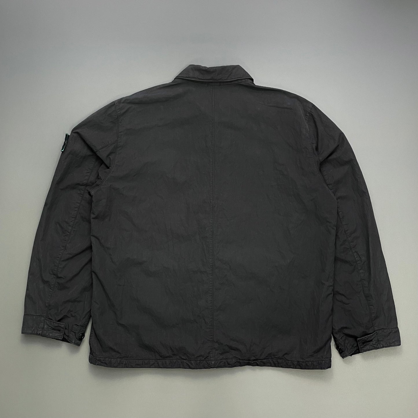Stone Island Black AW98 Green Edge Badge Overshirt Jacket