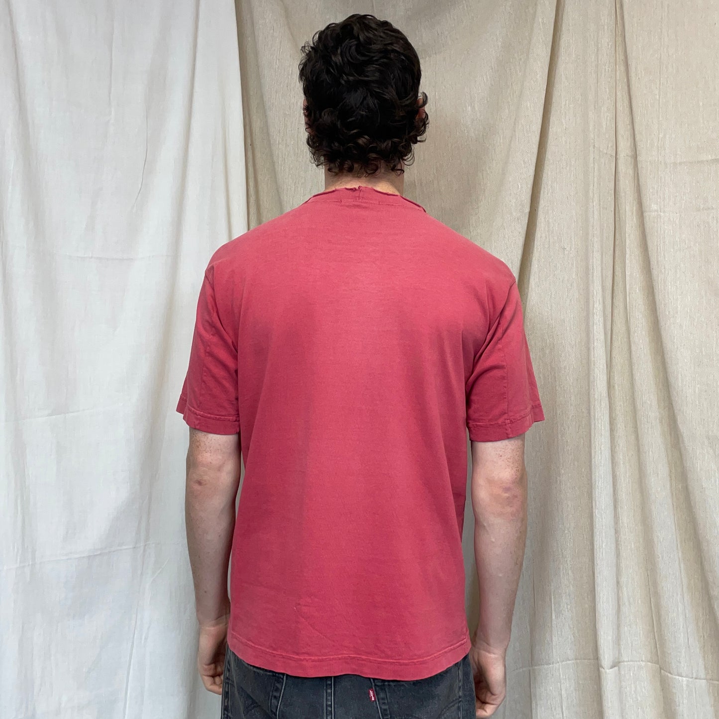 Stone Island Marina Pink 80s Cotton Pocket Tee