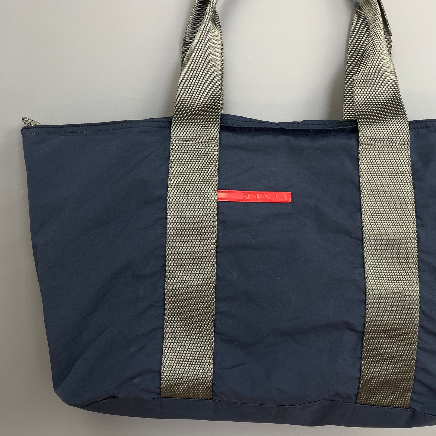 Prada Sport Blue 00s Handheld Sports Bag