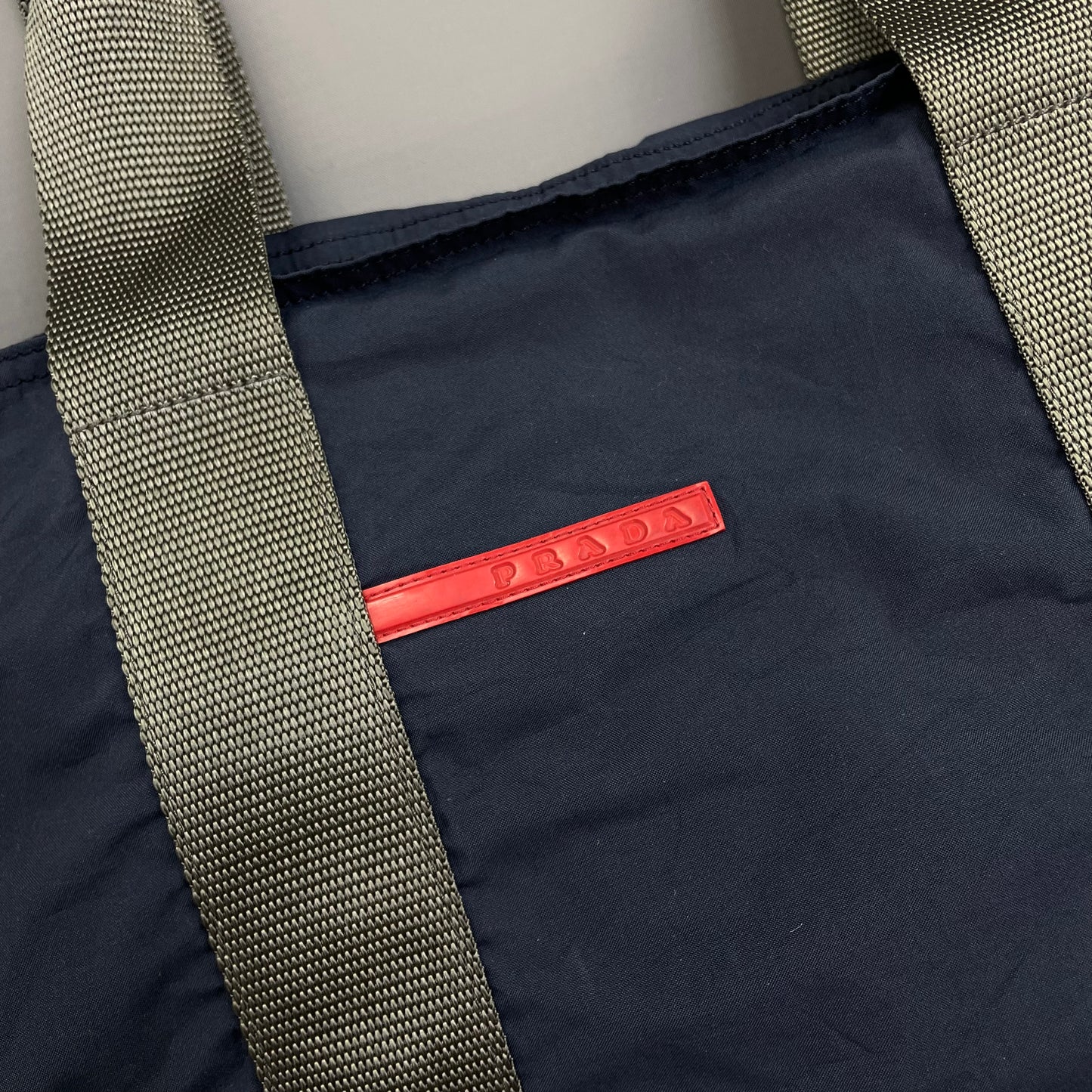 Prada Sport Blue 00s Handheld Sports Bag