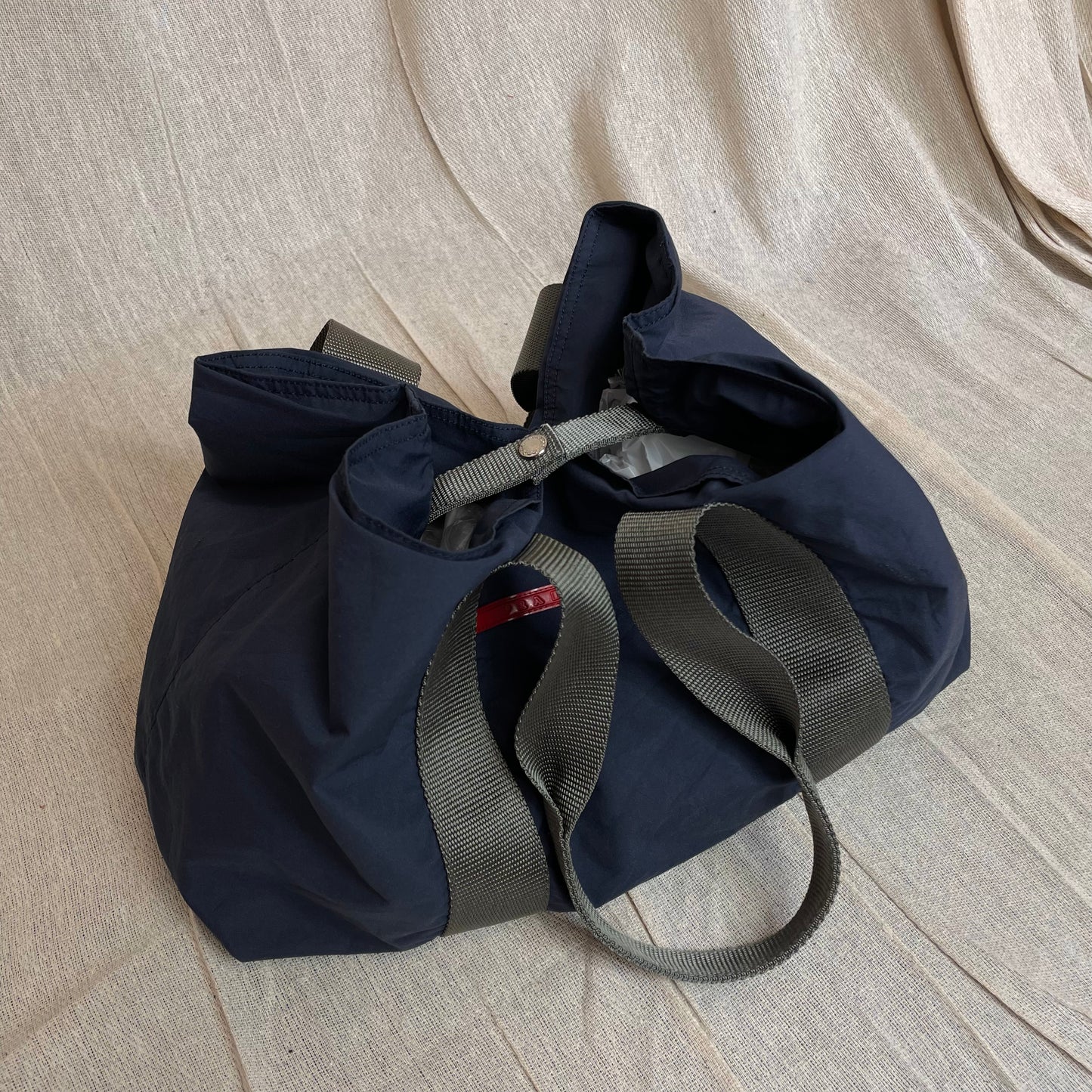 Prada Sport Blue 00s Handheld Sports Bag