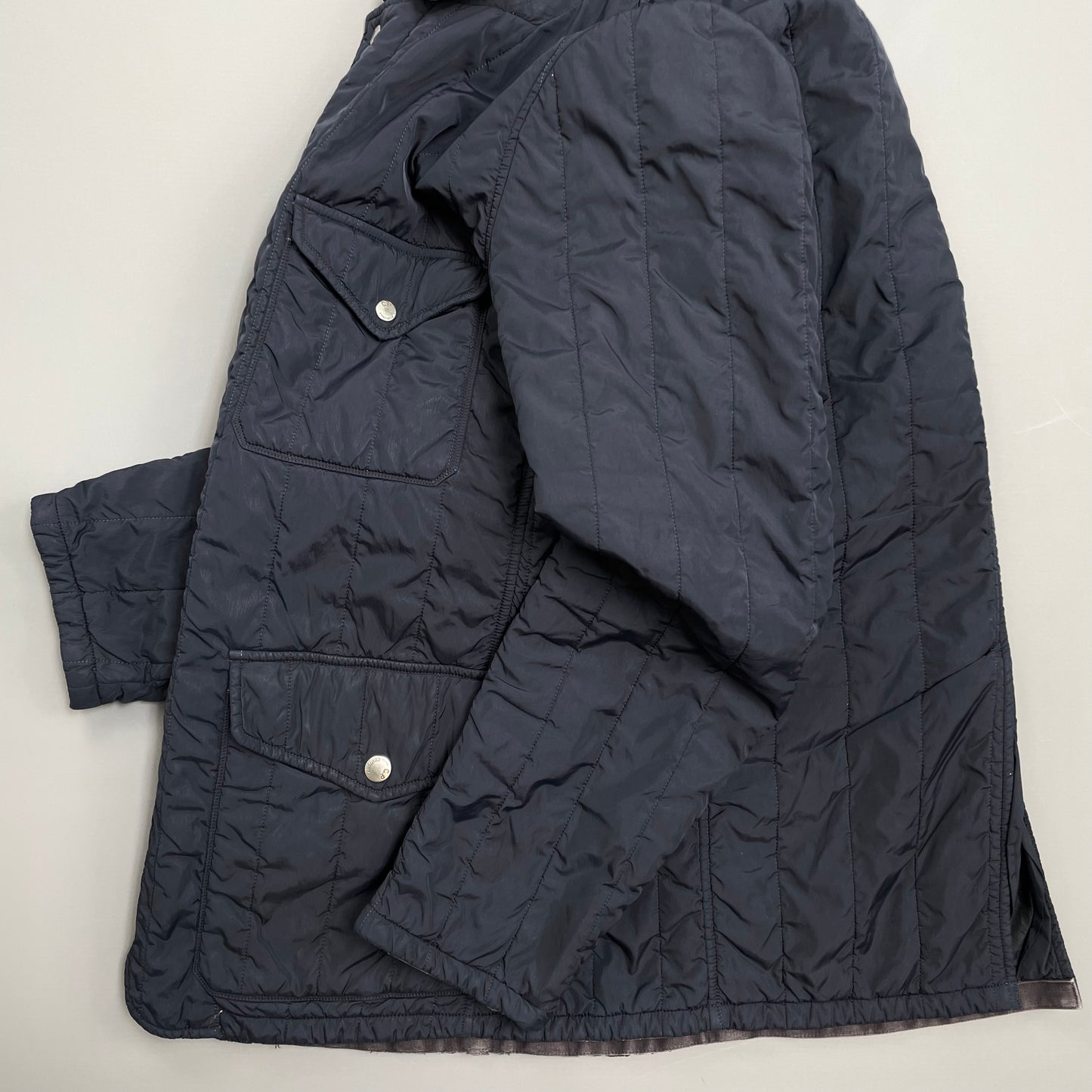 C.P. Company Navy AW08 Midweight Padded Nylon Field Jacket
