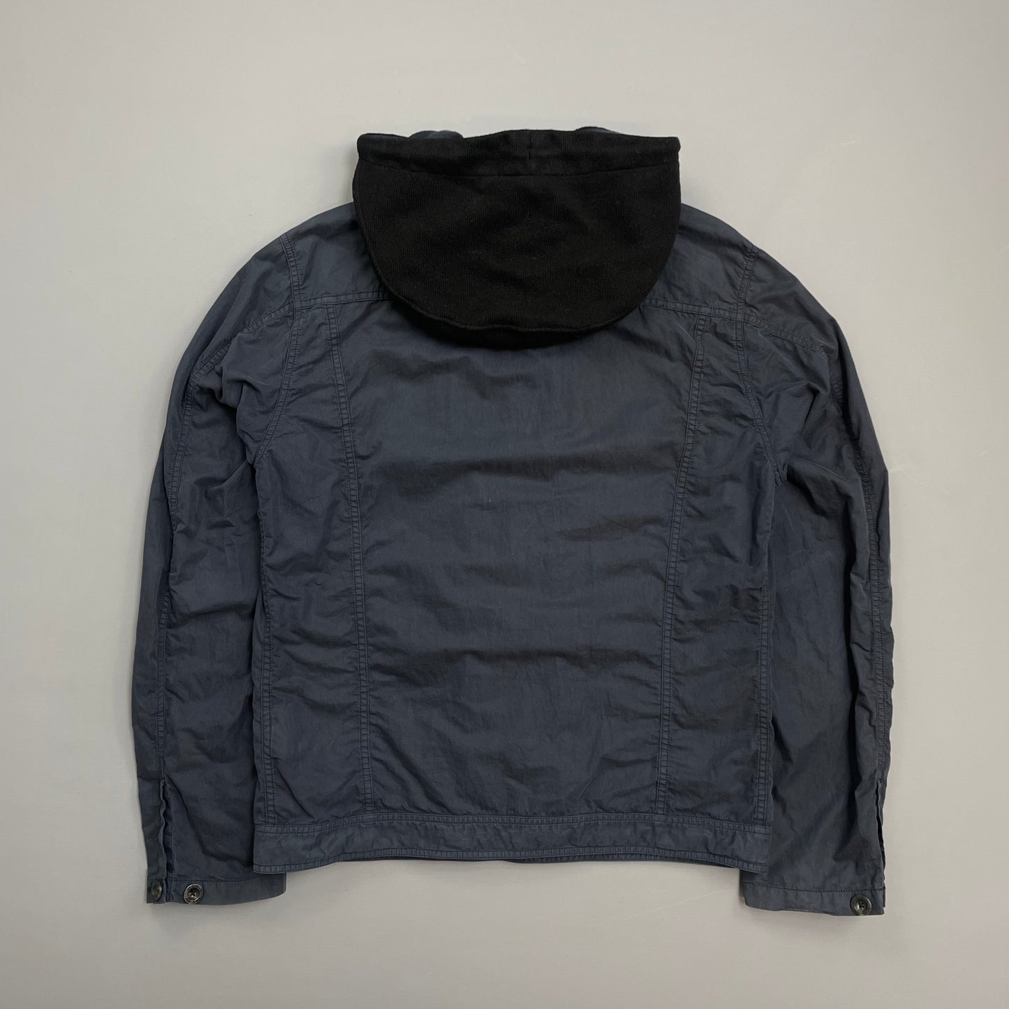C.P. Company Navy & Black AW10 Dual Layer Hooded Jacket