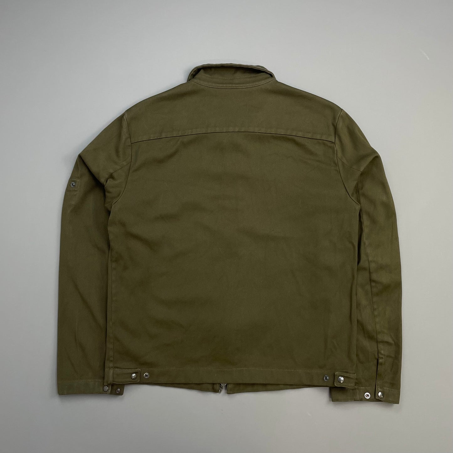 Prada Sport Khaki 00s Adjustable Sleeve Cotton Jacket