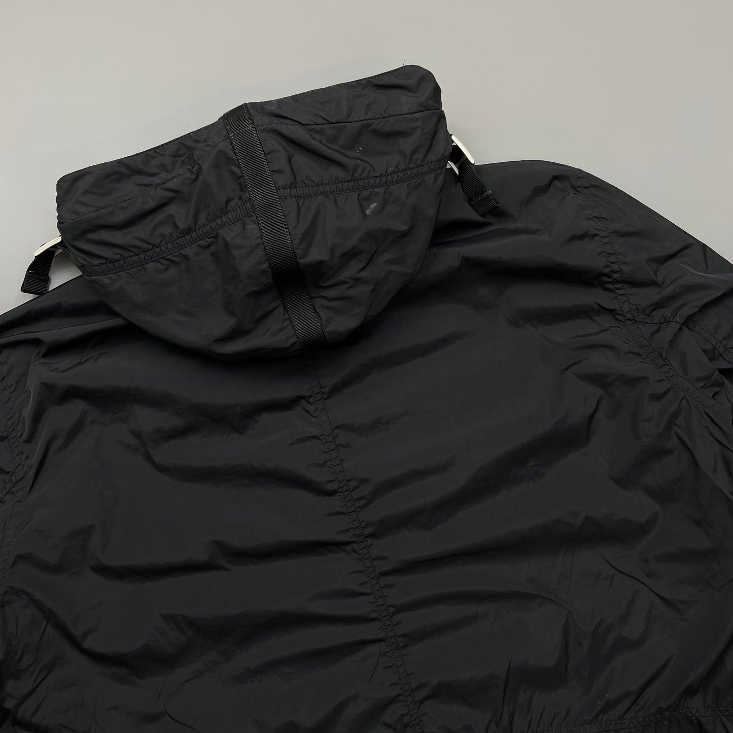 C.P. Company Black AW09 Watchviewer Cotton-Lined Hooded Nylon Jacket