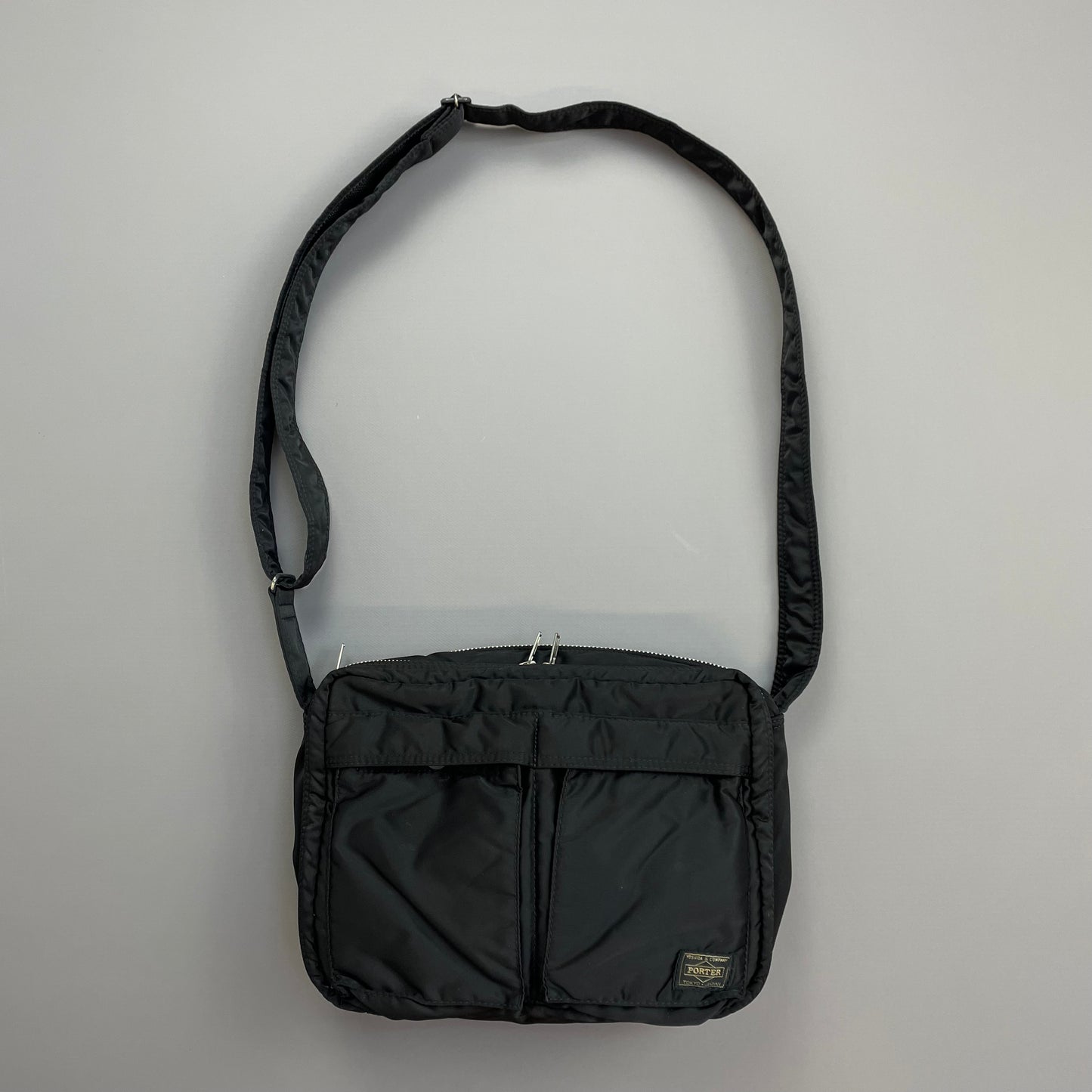 Porter Yoshida & Co. Black Nylon Tanker Crossbody Shoulder Bag