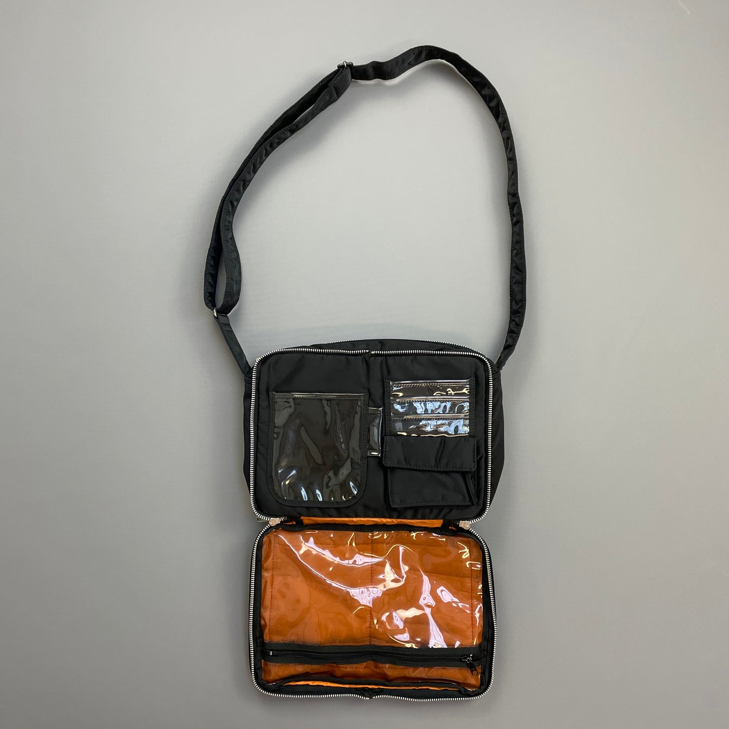 Porter Yoshida & Co. Black Nylon Tanker Crossbody Shoulder Bag