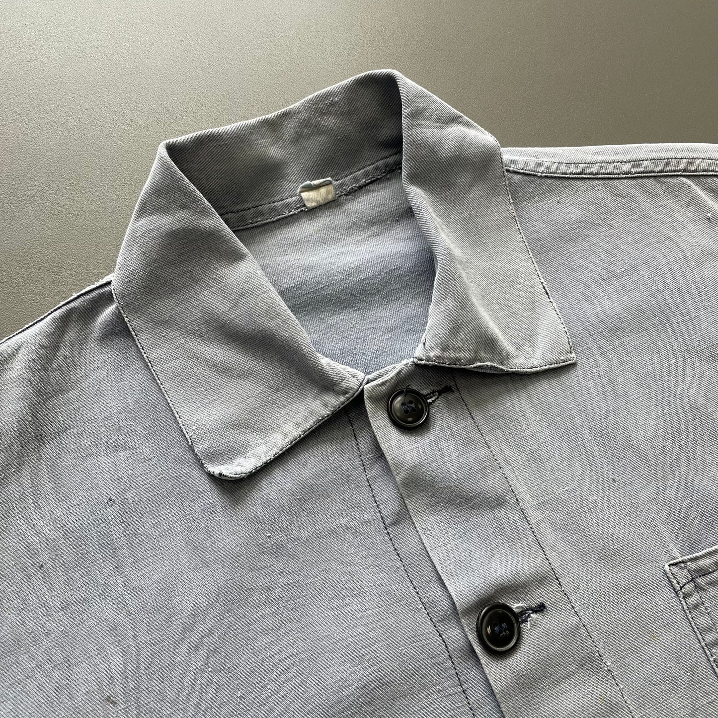 Vintage Blue 60s/70s German Chore Jacket