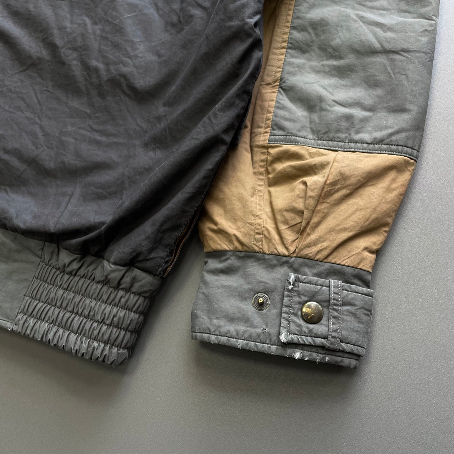 Hugo Boss Sports 90s Tri-Colour Removable Sleeve Bomber Jacket