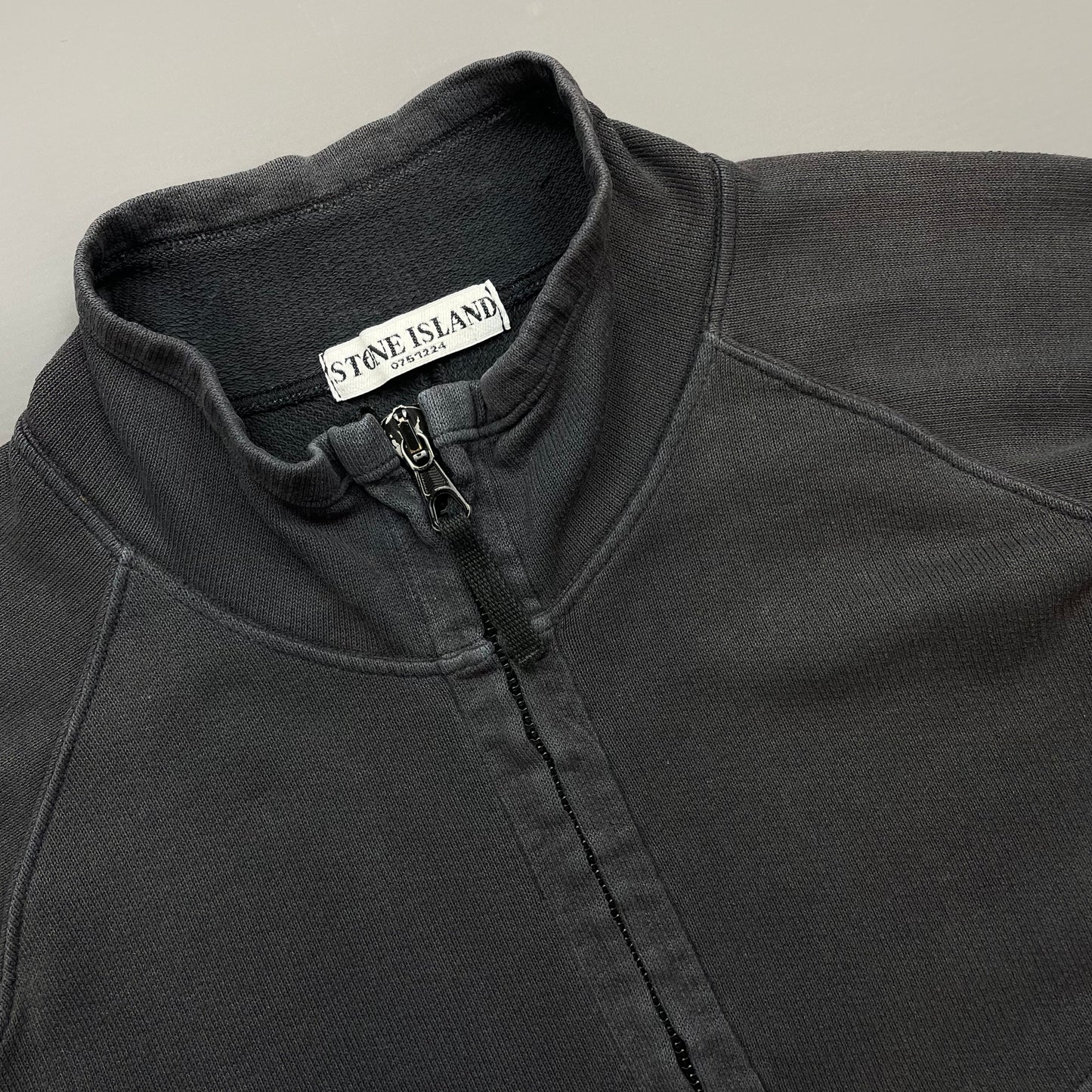 Stone Island Grey SS06 Lightweight Cotton Zip-Through Jacket