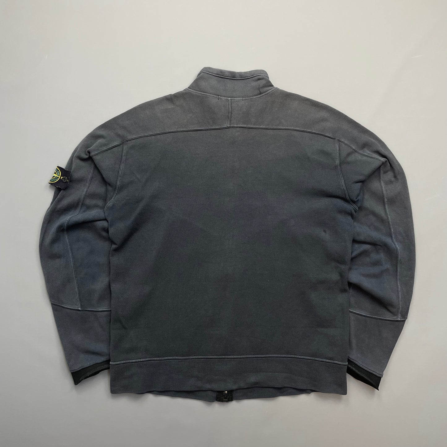 Stone Island Grey SS06 Lightweight Cotton Zip-Through Jacket