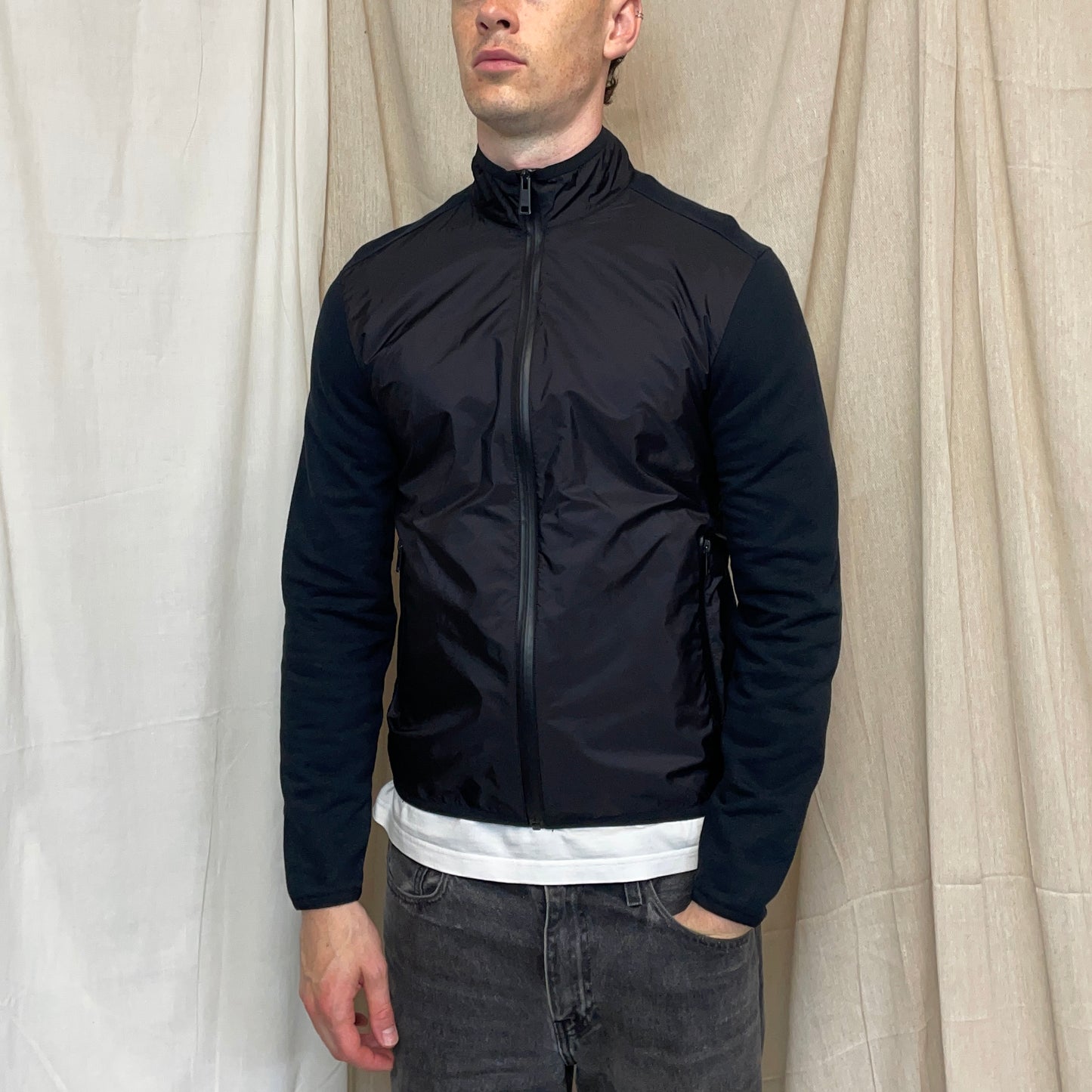 Prada Black 2019 Nylon Panelled Track Jacket