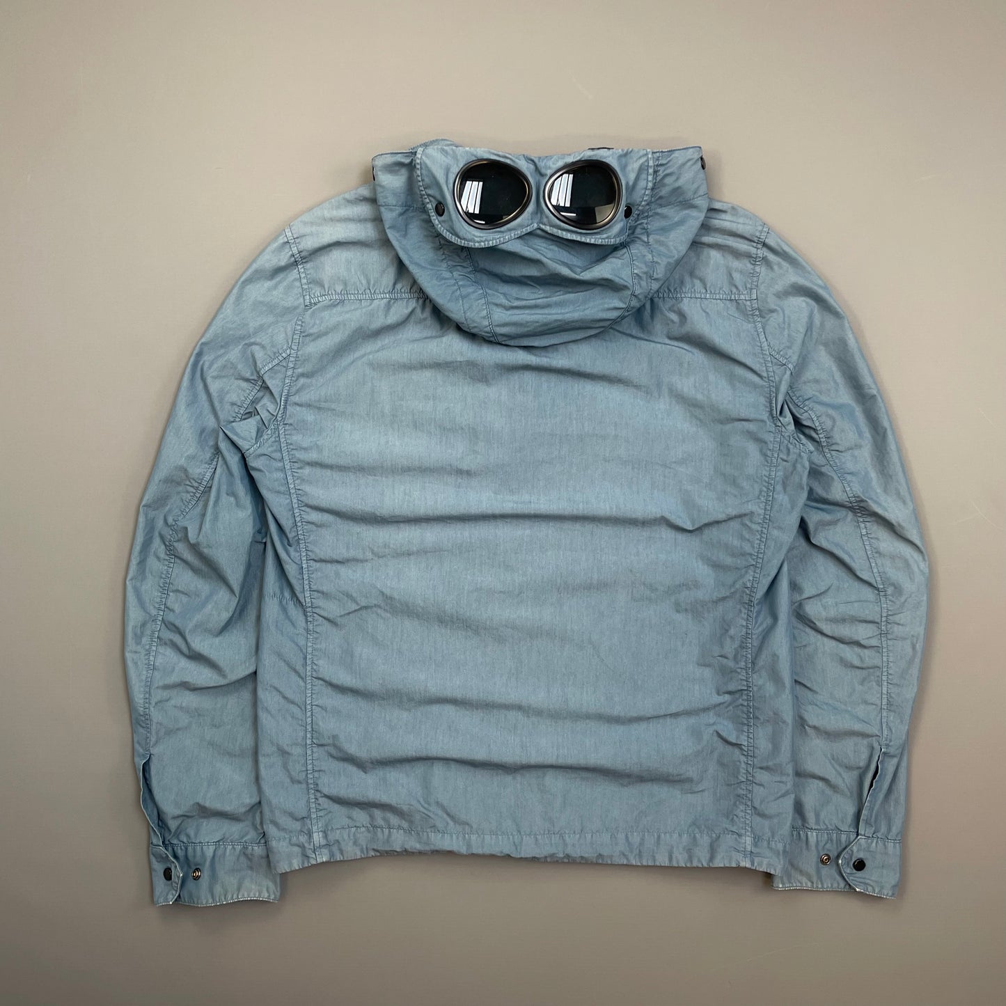 C.P. Company Blue 50 Fili Removable Hood Goggle Jacket