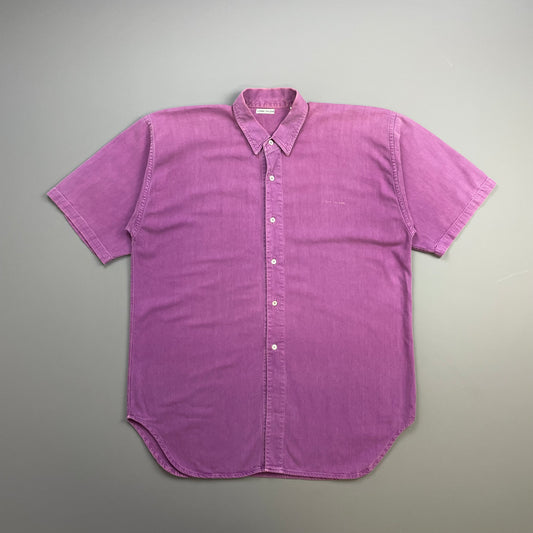 Stone Island Marina Purple 80s Short Sleeve Shirt