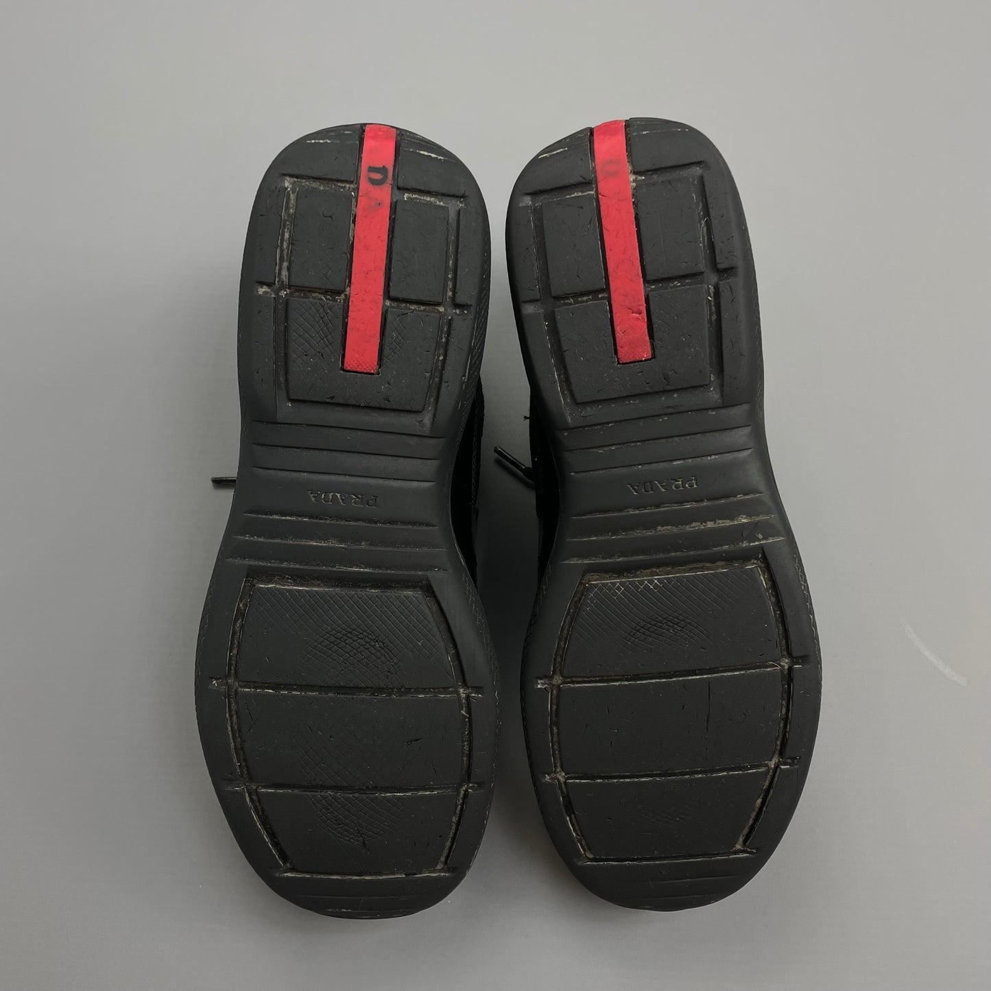 Prada Americas Cup Black Patent Leather Trainers