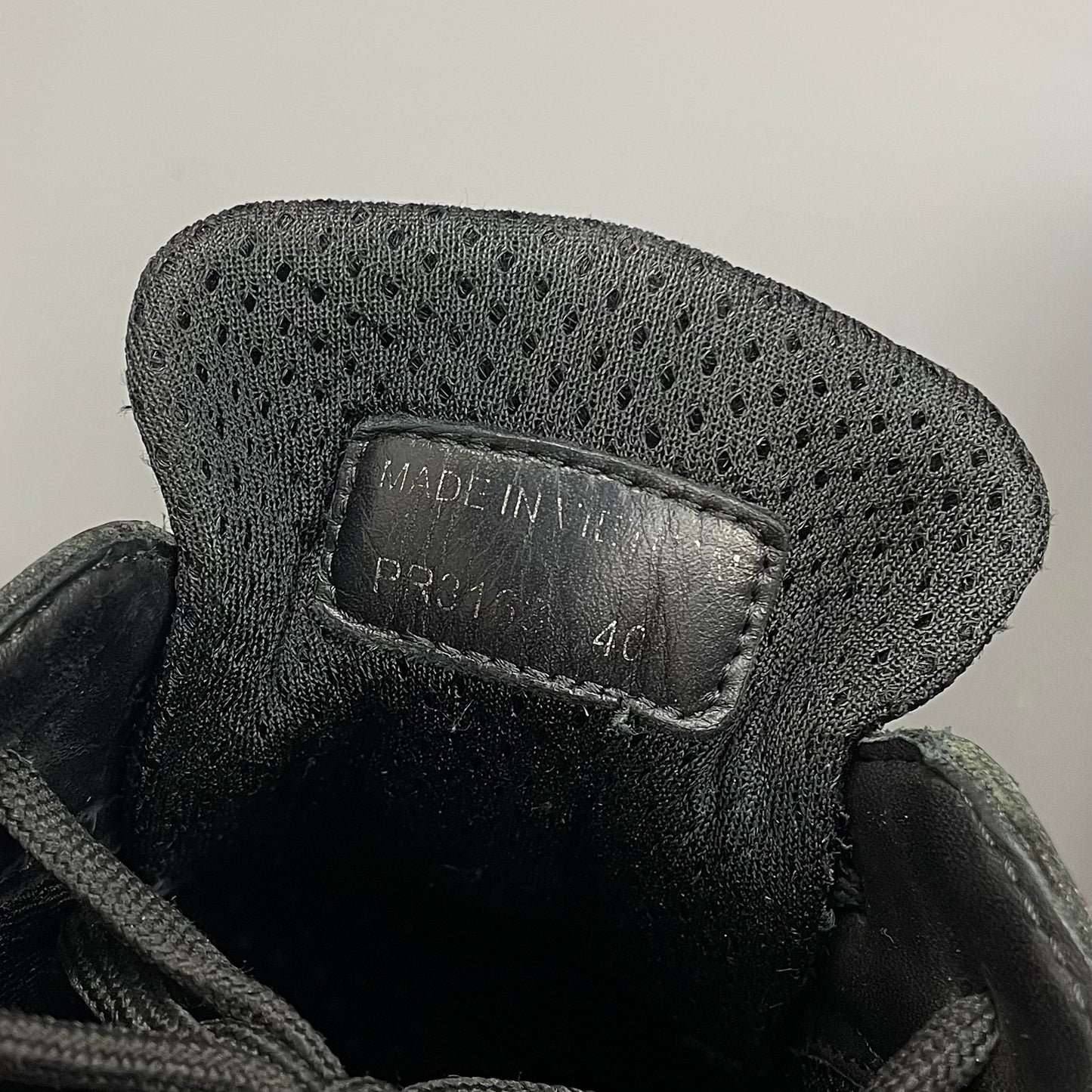 Prada Americas Cup Black Patent Leather Trainers