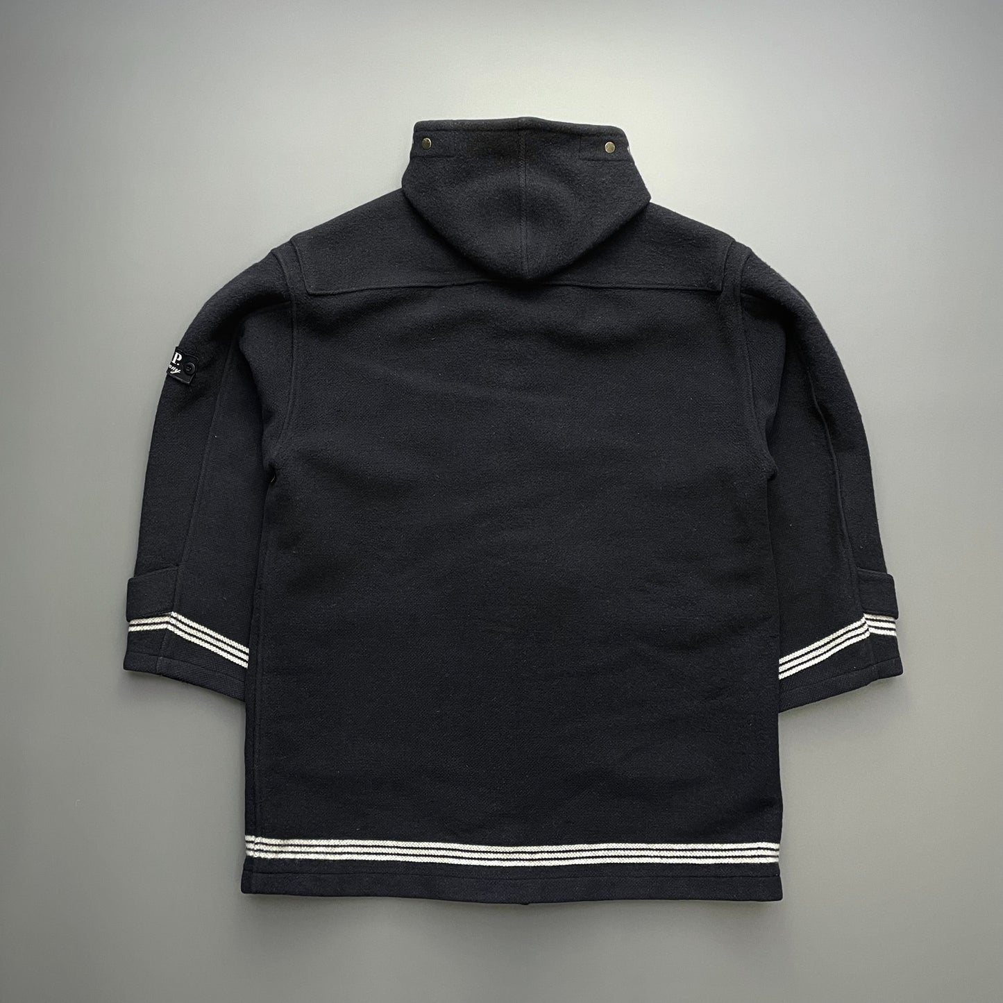 C.P. Company Navy 1993 Ideas From Massimo Osti Hooded Wool Duffle Coat
