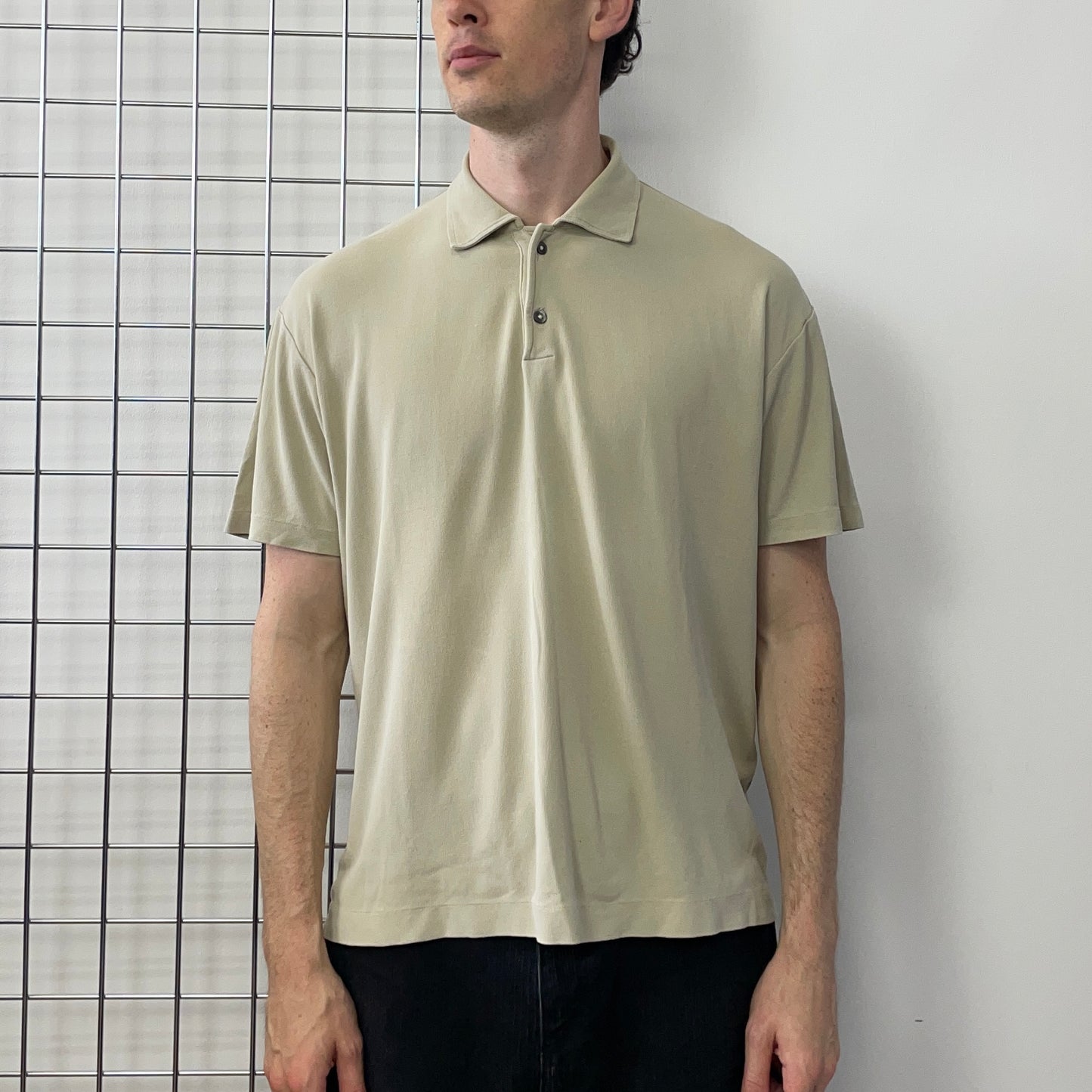 C.P. Company Beige SS99 Short Sleeve Polo Shirt