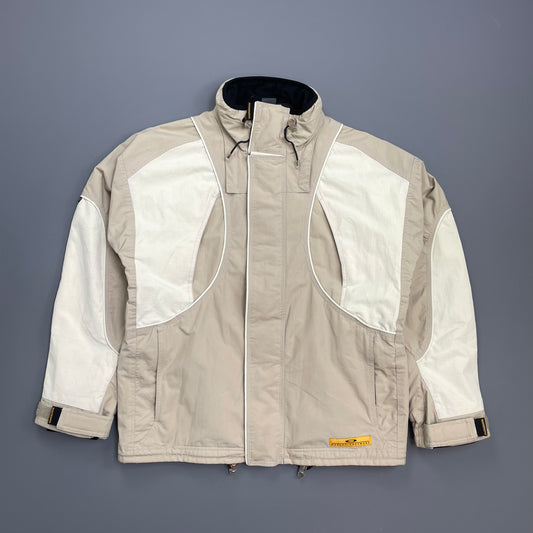 Oakley Software Beige & Cream 00s Multi-Pocket Technical Ski Jacket