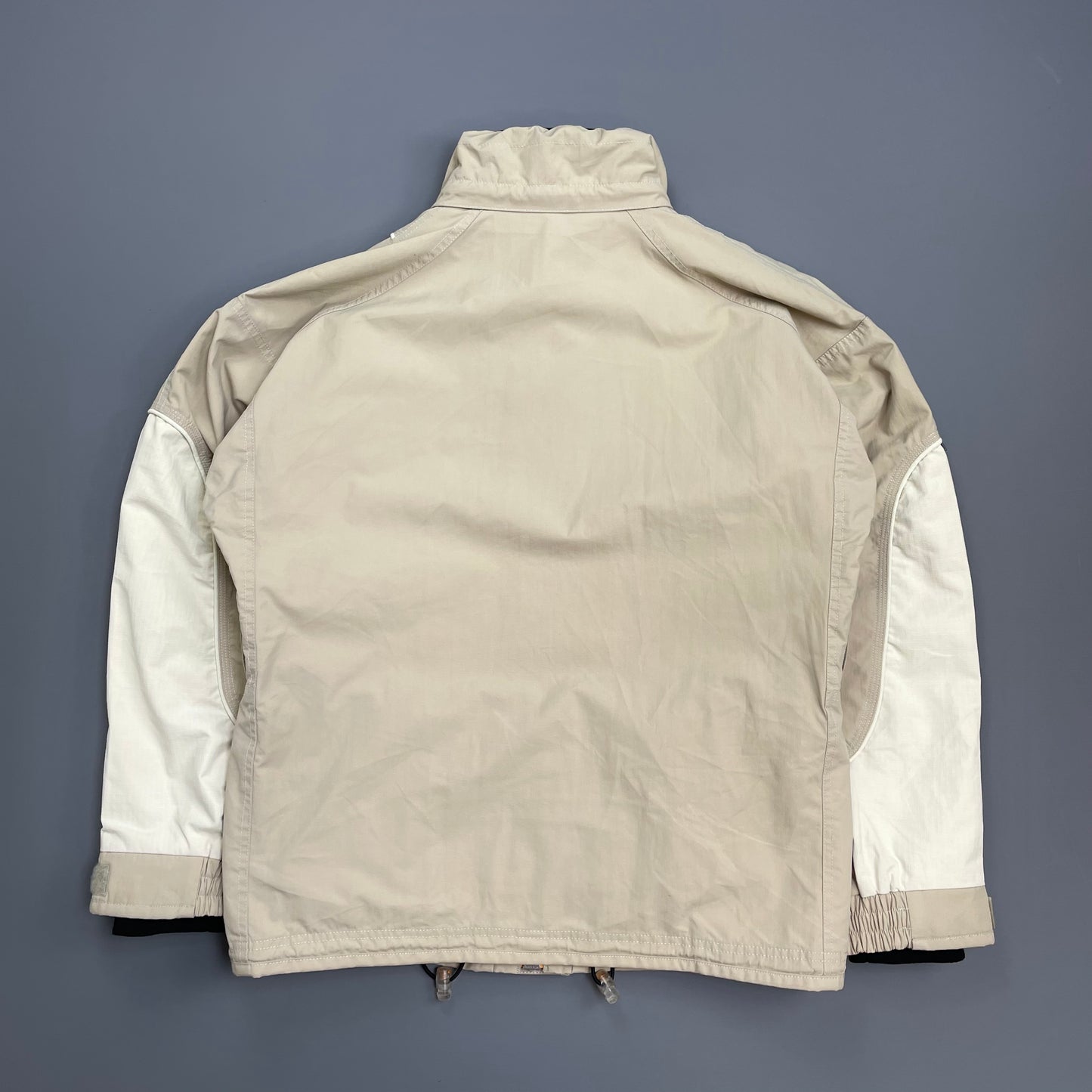 Oakley Software Beige & Cream 00s Multi-Pocket Technical Ski Jacket