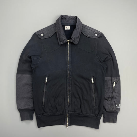 CP Company Navy SS07 Fleece Lined Cotton Military Style Jacket