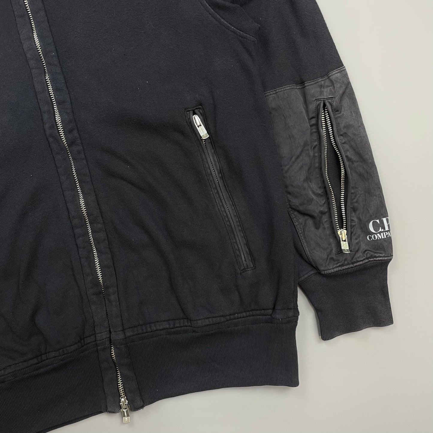 C.P. Company Navy SS07 Fleece Lined Cotton Military Style Jacket