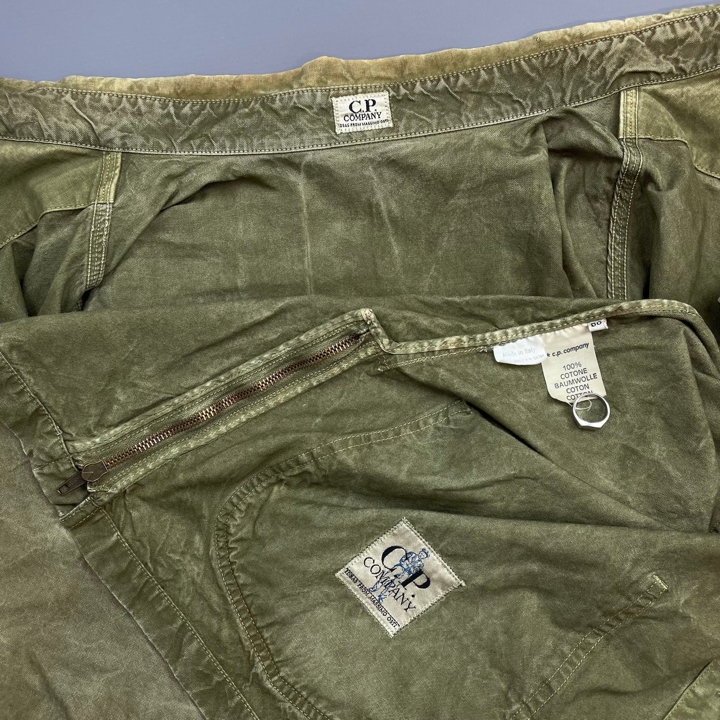 C.P. Company Tan Brown 80s Ideas From Massimo Osti Canvas Chore Jacket